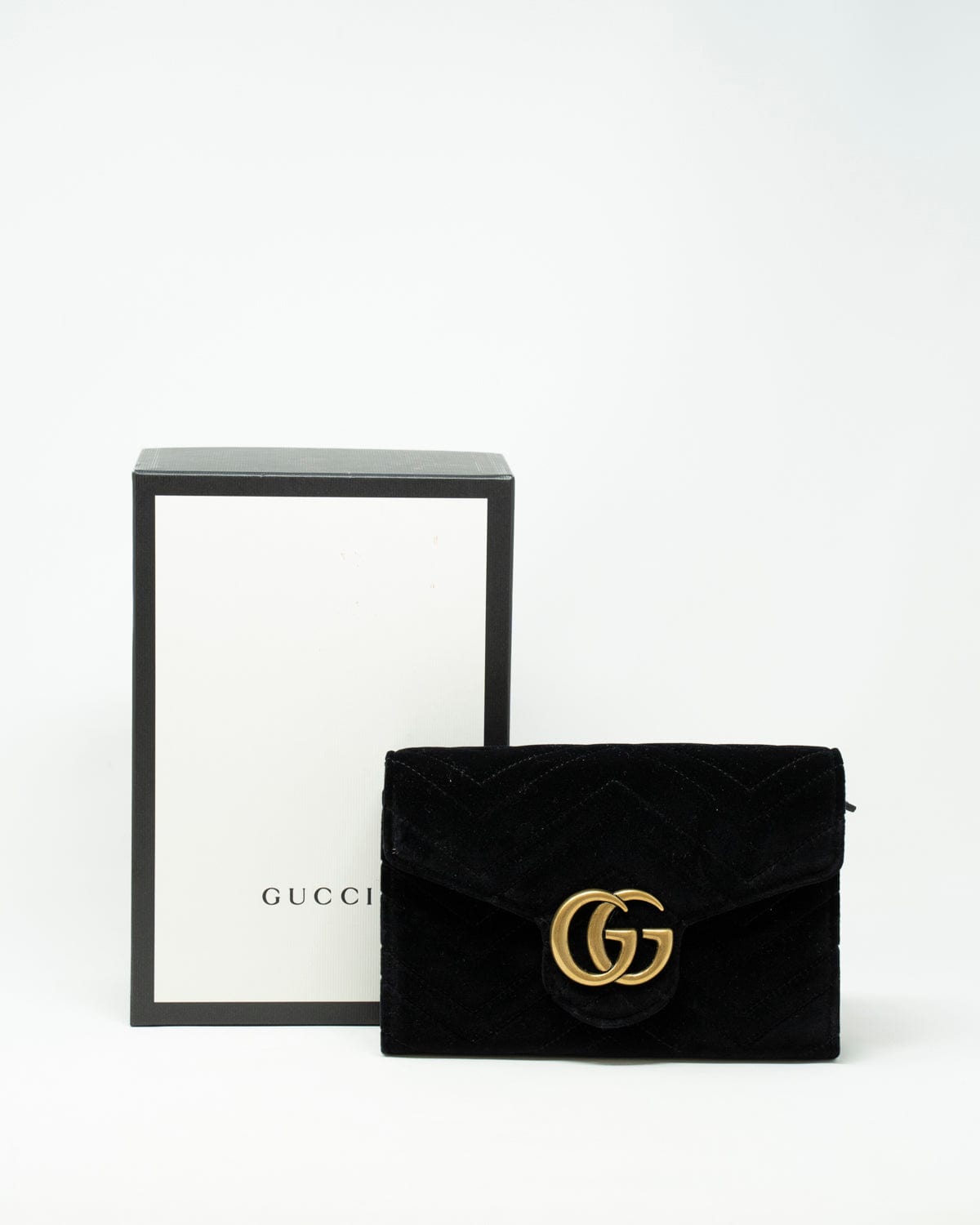 Gucci Gucci Velvet Marmont Woc Style Bag - AWL2525