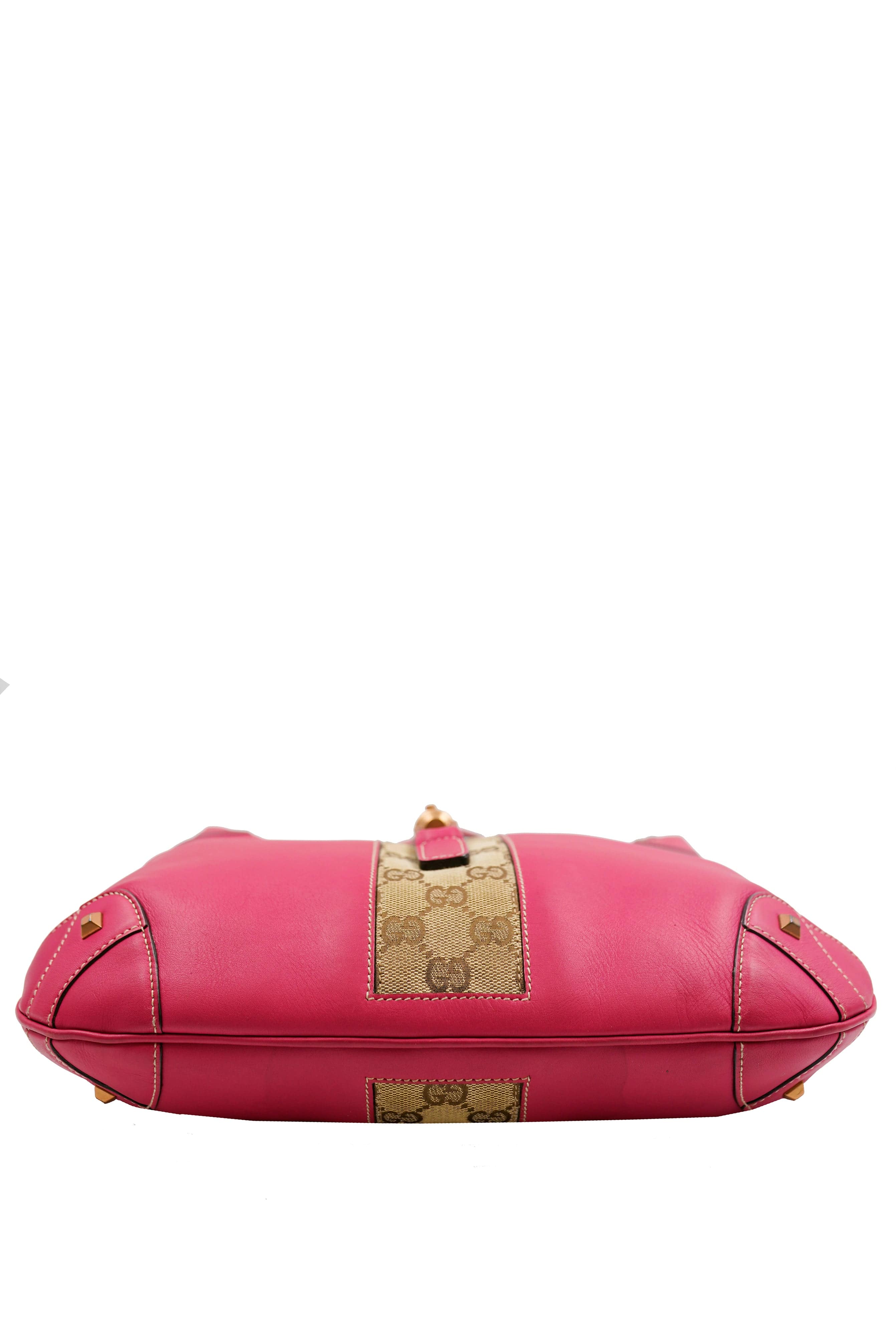 Gucci Pink Gucci canvas Jackie ALC0010