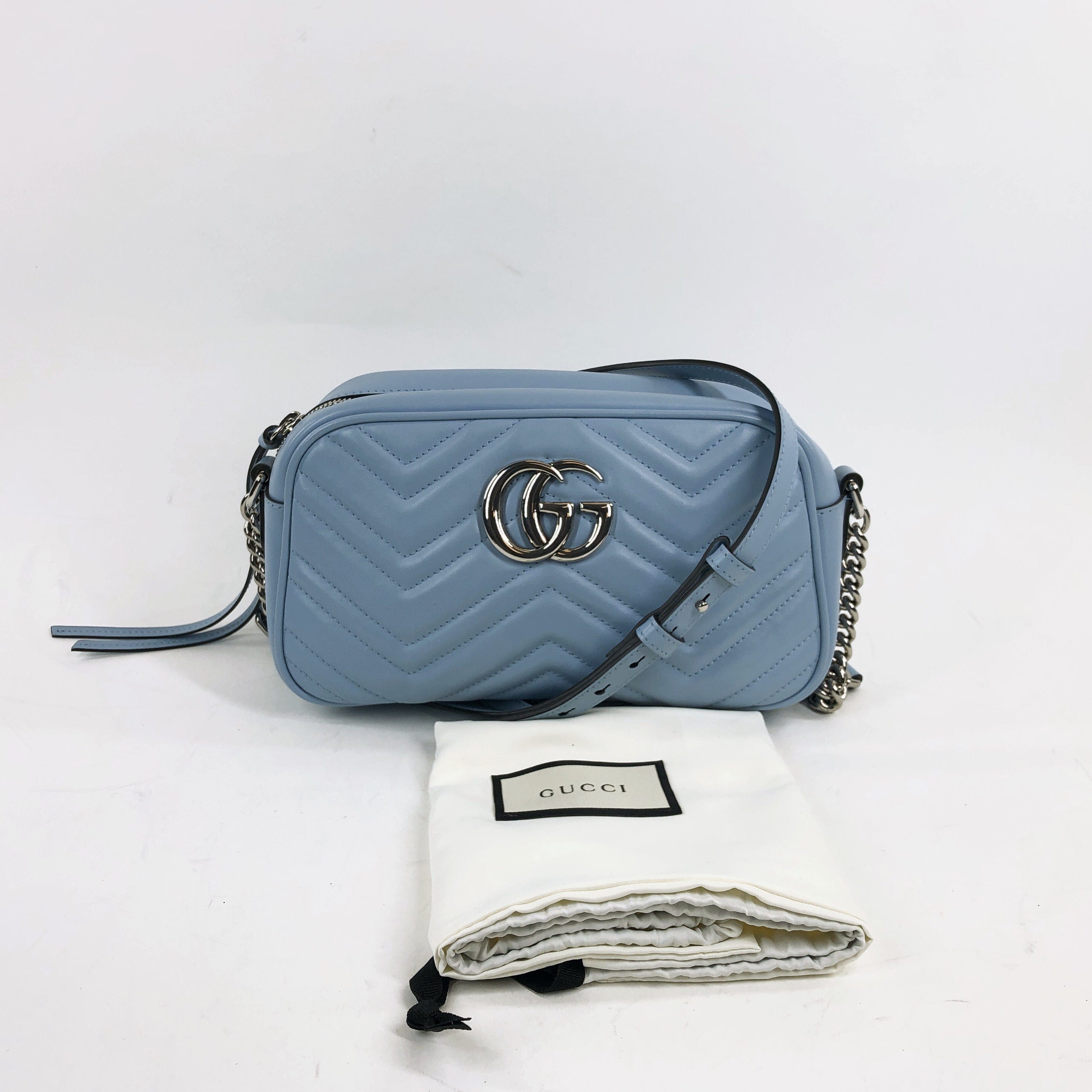 Gucci Unused Gg Marmont Quilted Shoulder Bag PXL1380