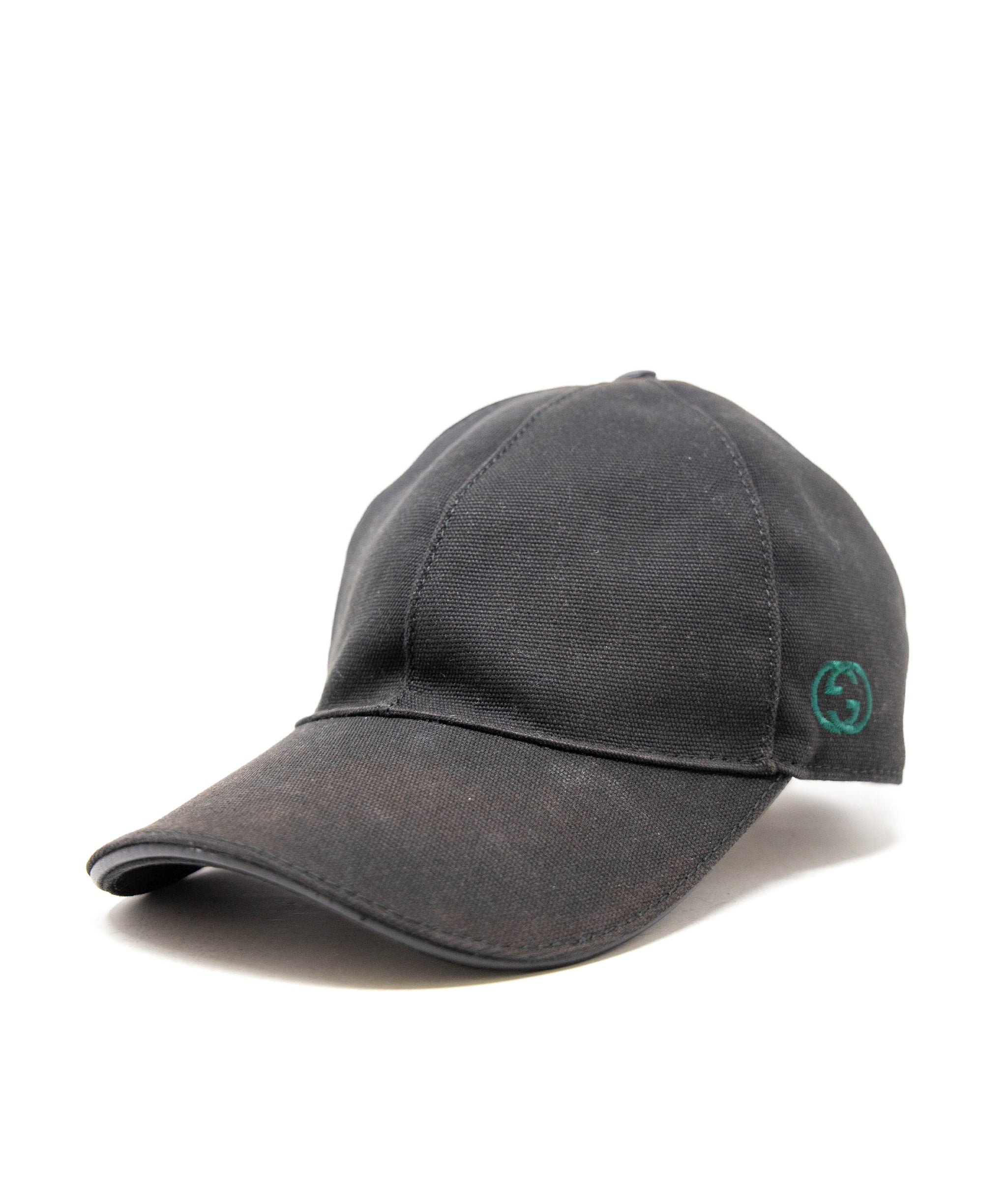 Gucci Gucci black canvas cap - AGL2221