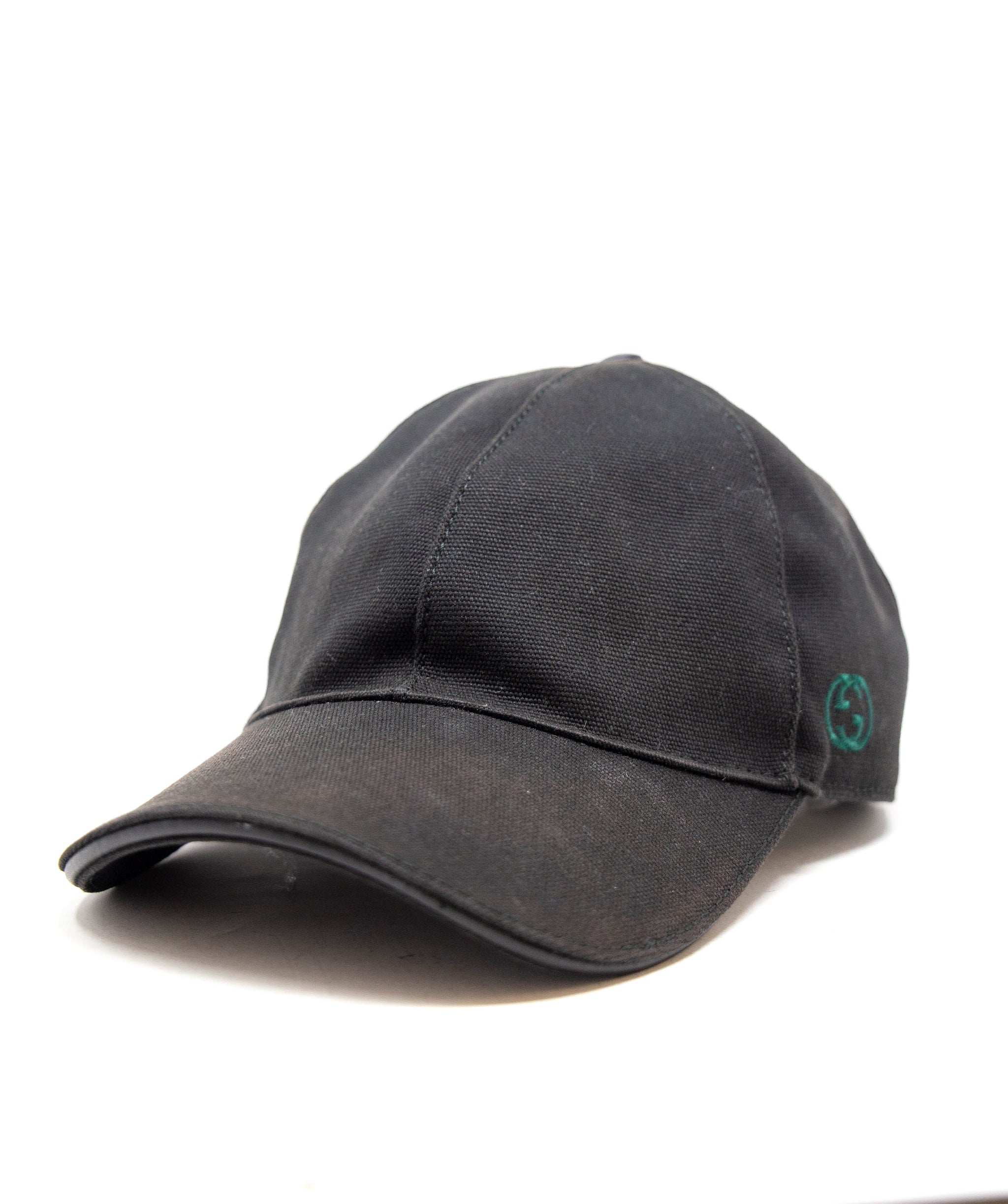 Gucci Gucci black canvas cap - AGL2221