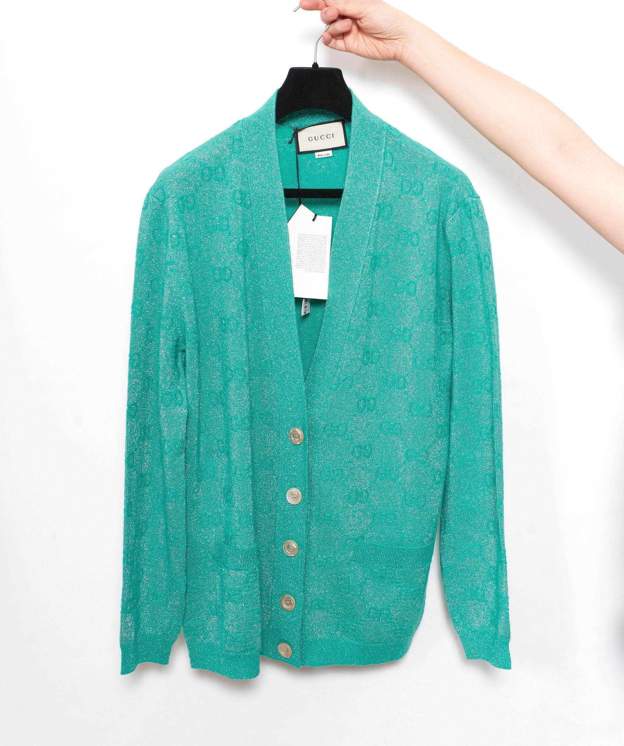 Gucci Gucci green cardigan