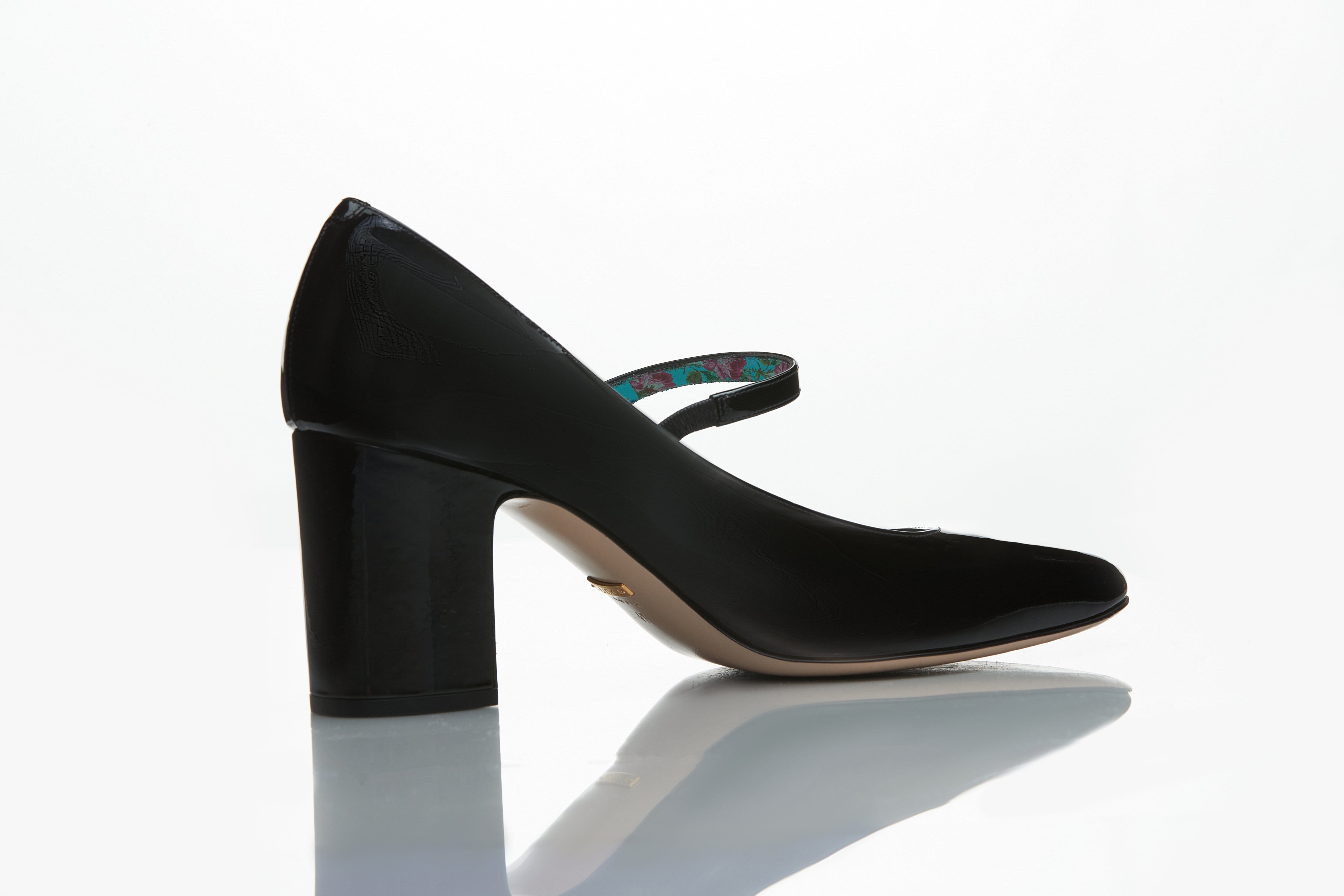 Gucci Gucci Patent Black Heels