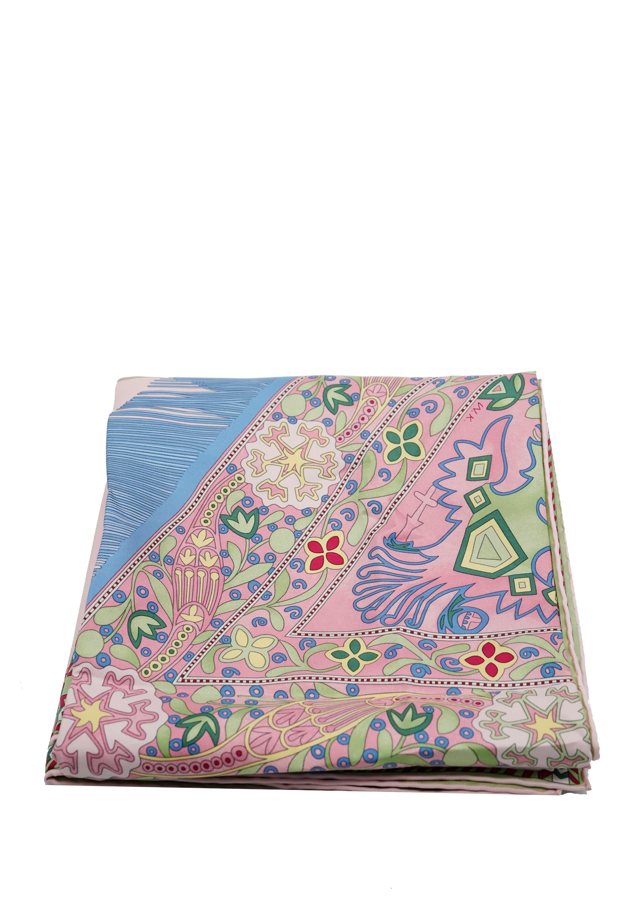 Herm�s Hermes scarf Selle des steppes pink ASL5522