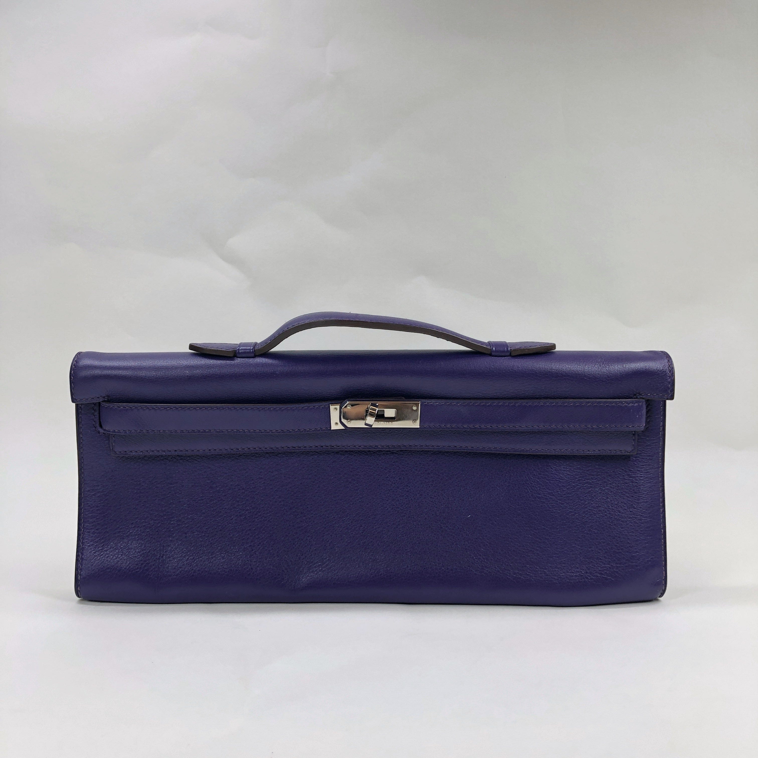 HermÃ¨s Hermes Anemone Kelly Cut Clutch PXL2323