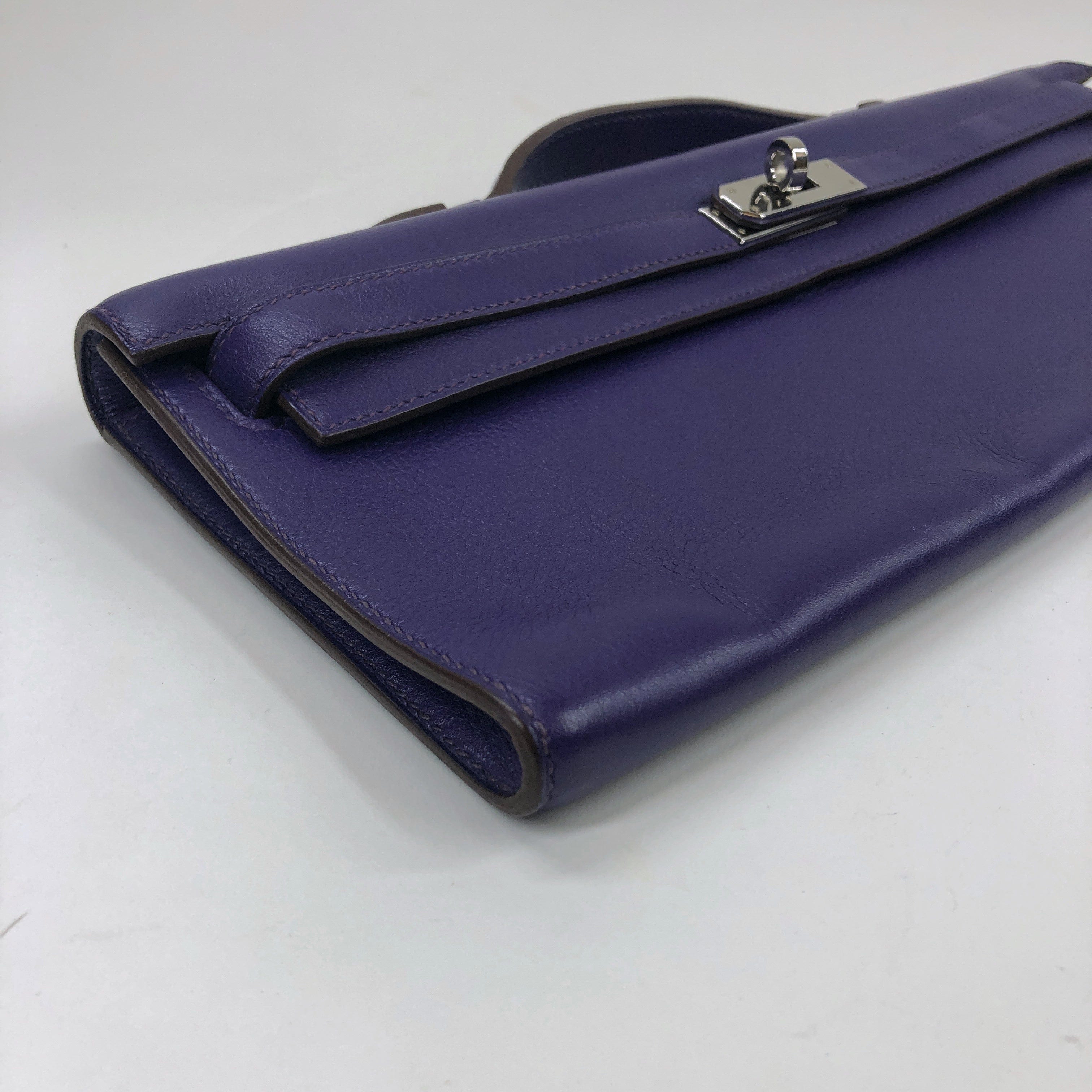 HermÃ¨s Hermes Anemone Kelly Cut Clutch PXL2323