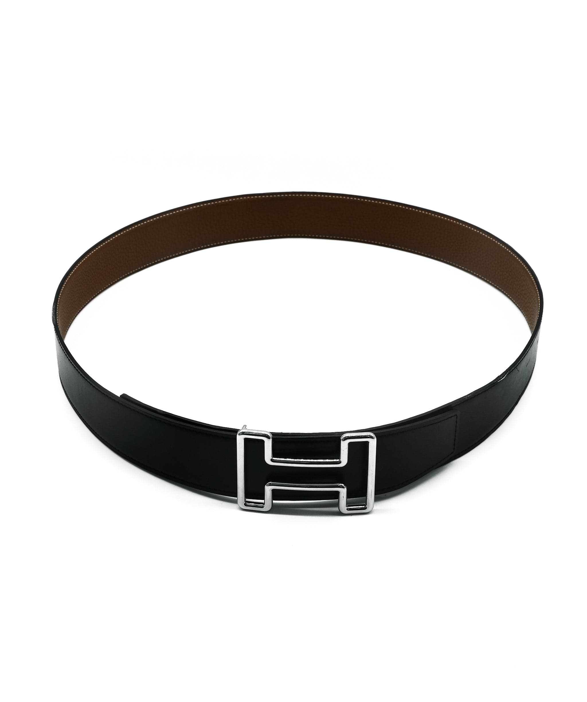 Hermès Hermes Belt Black/Gold with SHW RJC2167