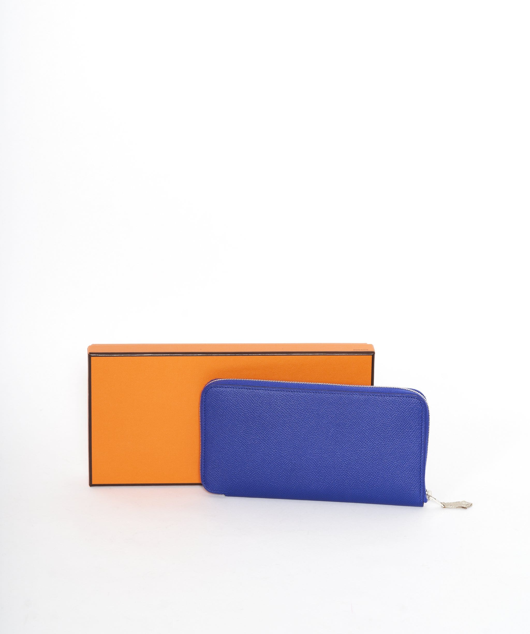 Hermès Hermes Blue Wallet Classique