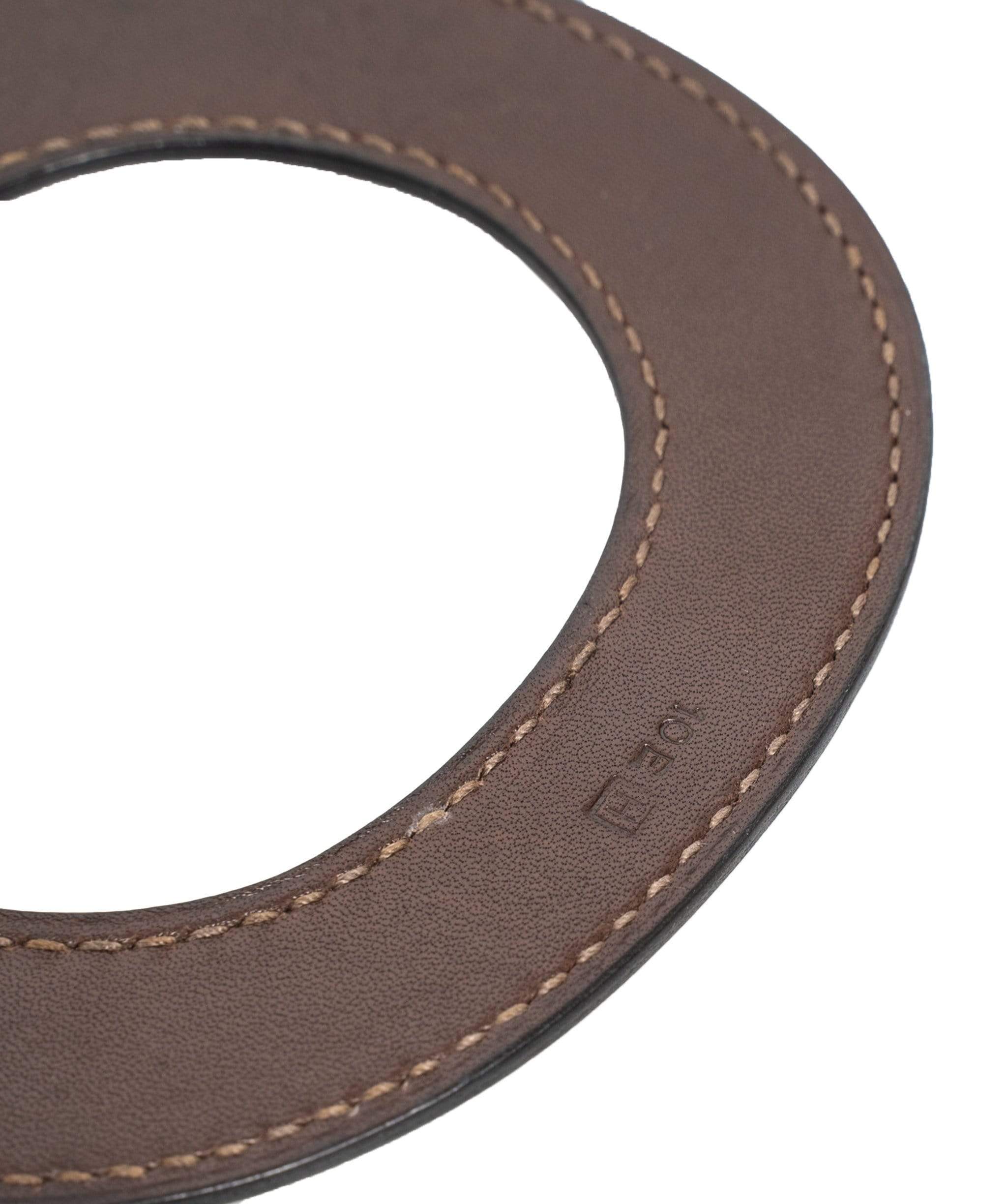 Hermès Hermes Brown Leather Bracelet MW2587