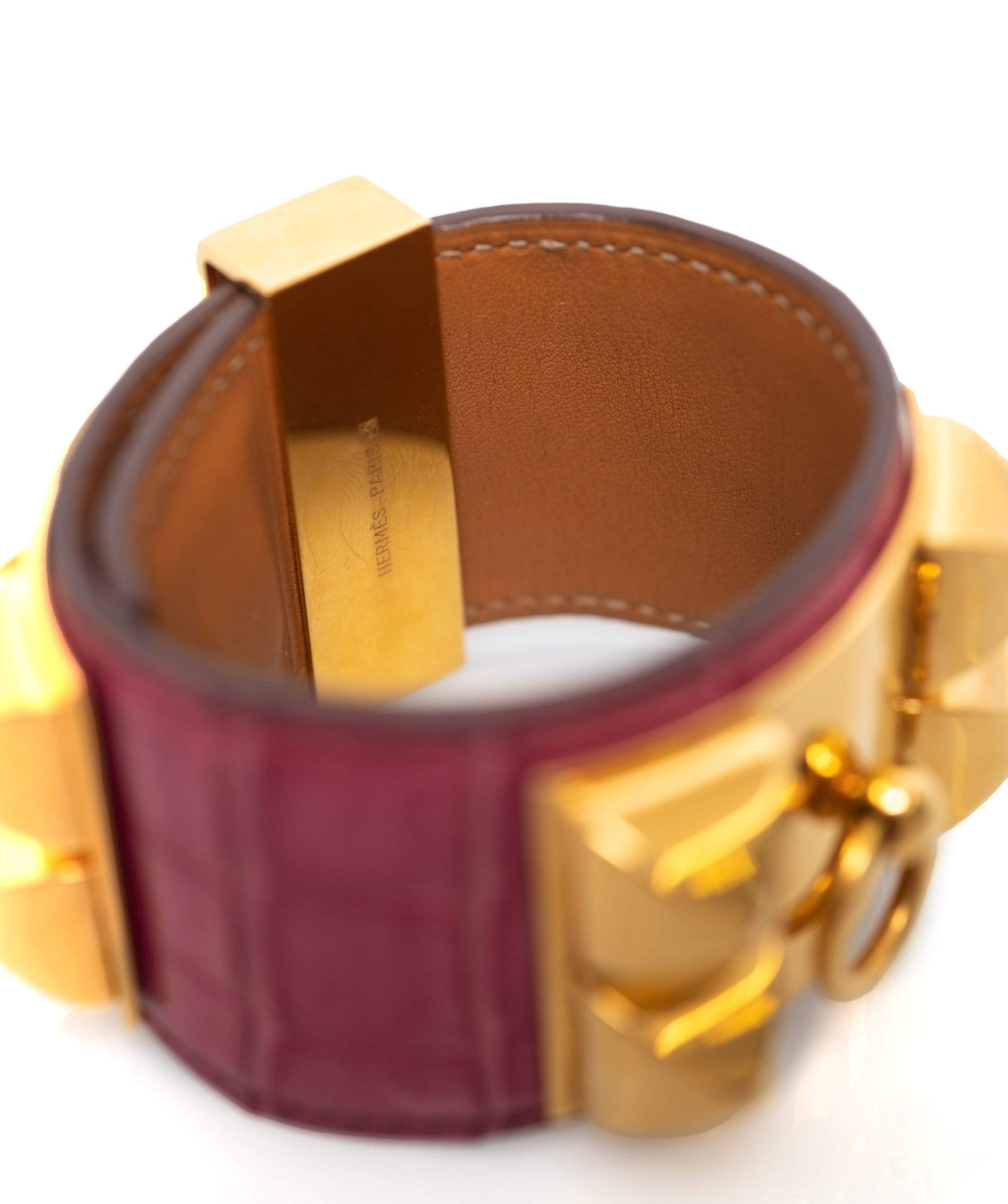 Hermès Hermes CDC Aligator Pink Bracelt - ADL1389