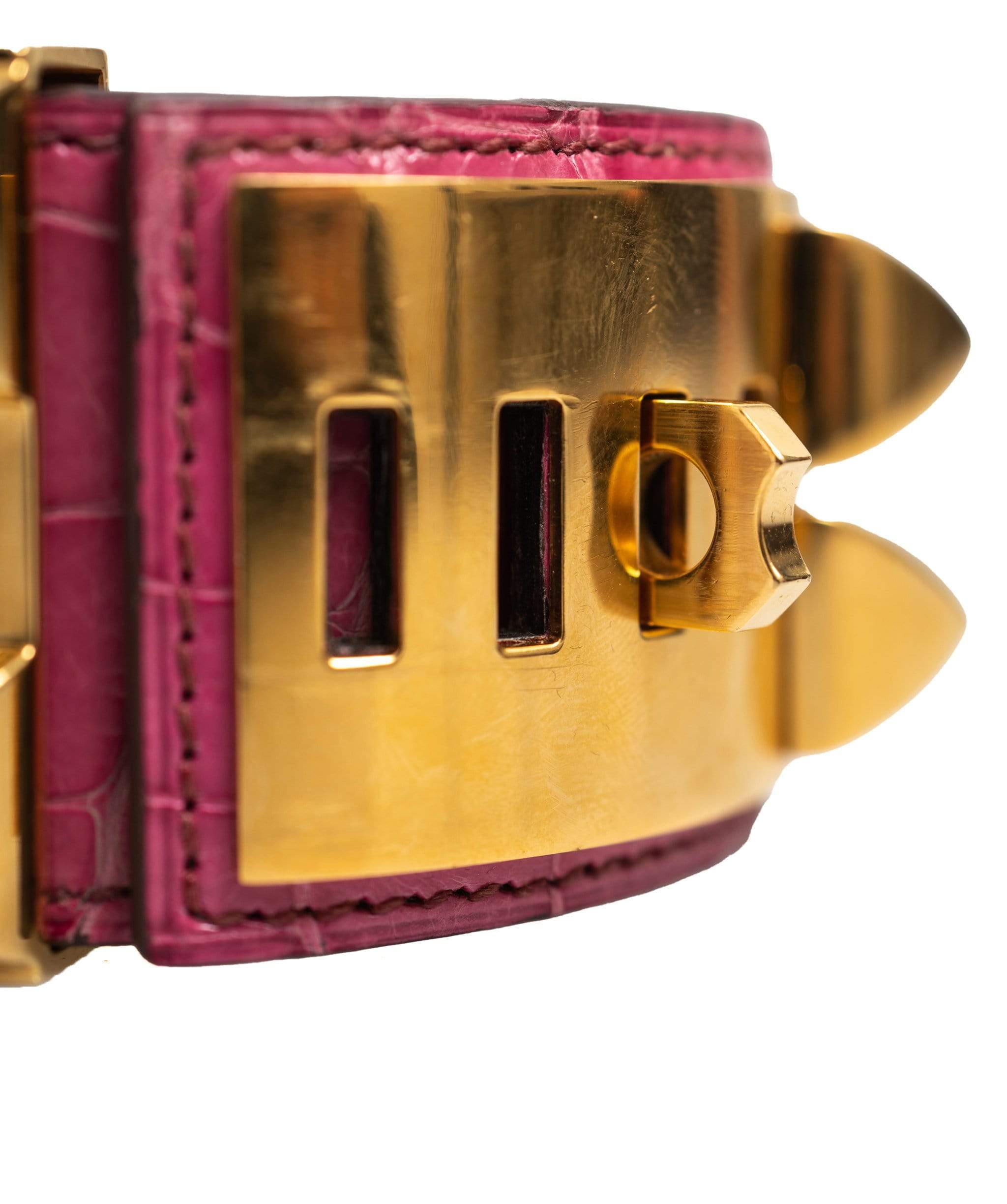 Hermès Hermes CDC Aligator Pink Bracelt - ADL1389