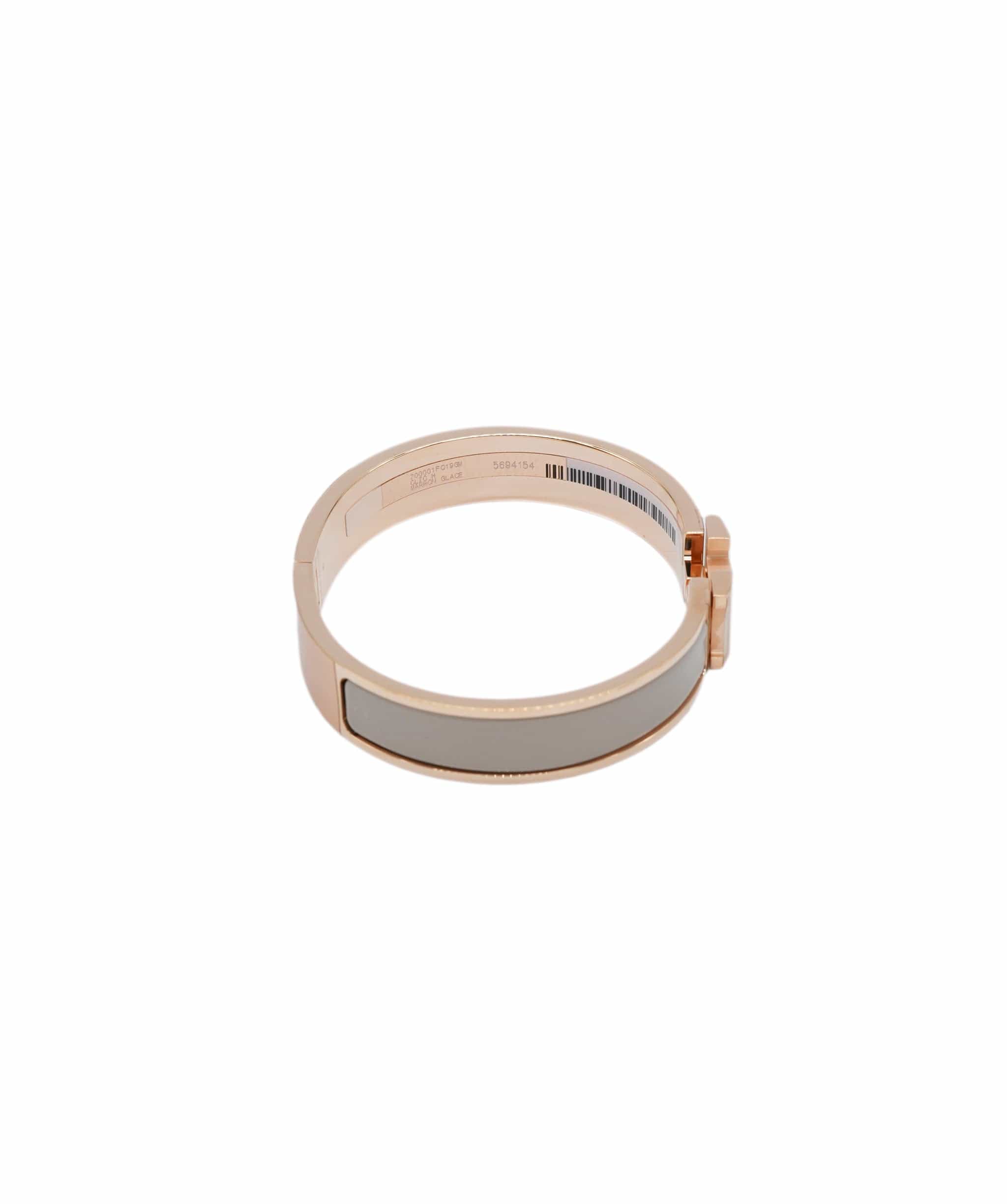 Hermès Hermès Clic Clac Gold GM Marron Glace Rose ASL7116