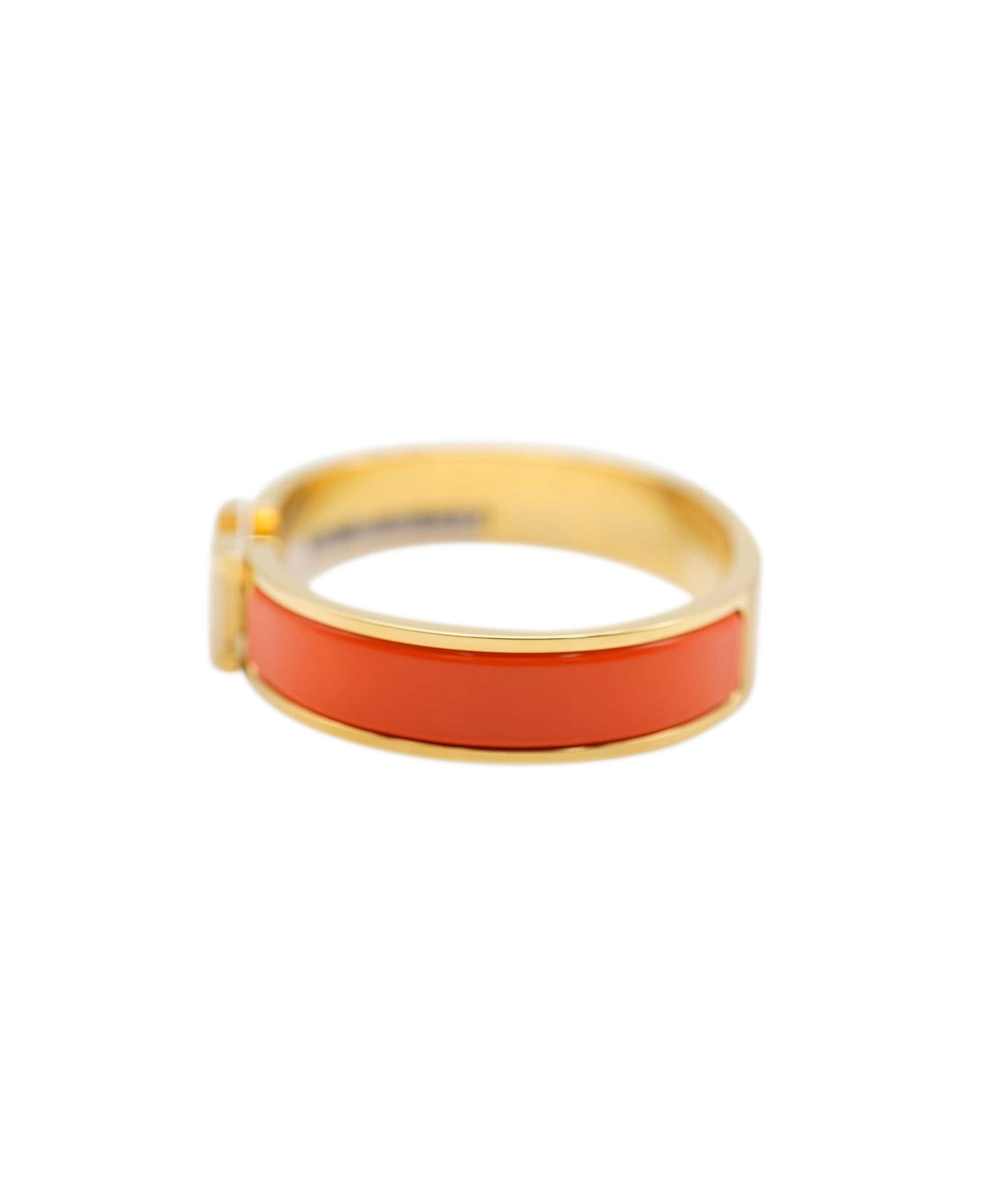 Hermès Hermès Clic Clac Gold PM Orange ASL7100