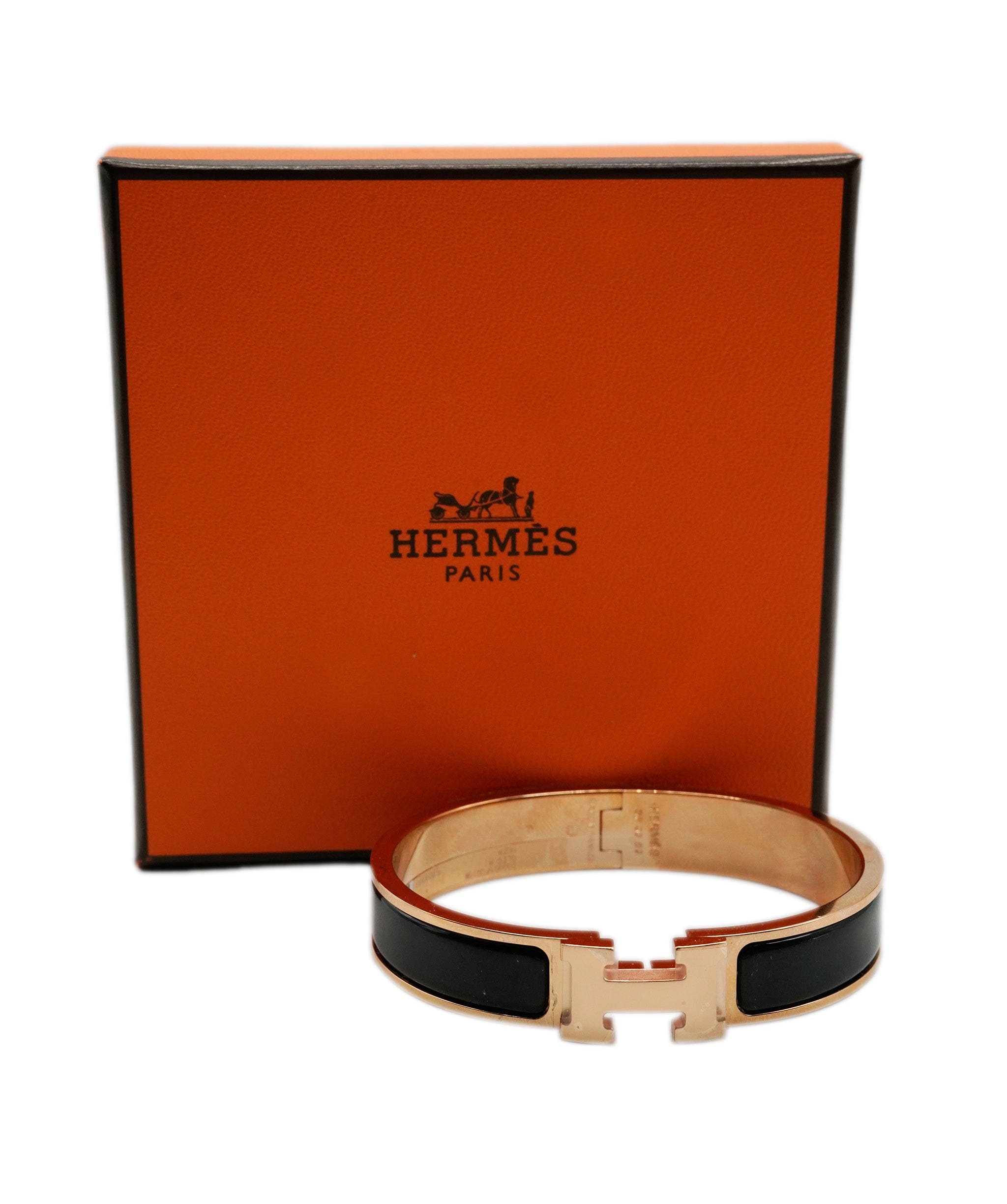 Hermès Hermès Clic Clac Rose Gold PM Black ASL7091