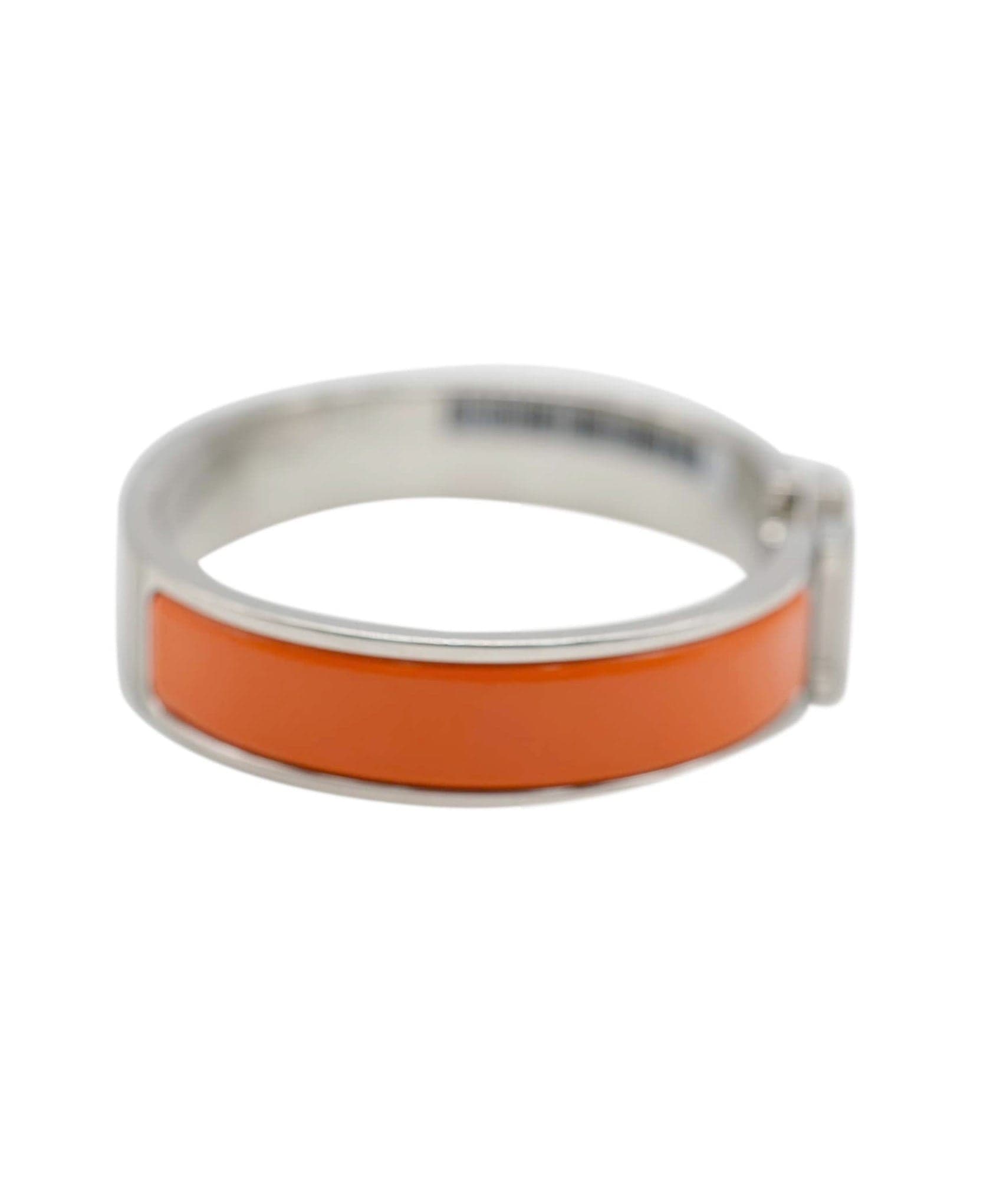 Hermès Hermès Clic Clac Silver  Glace Orange ASL7104