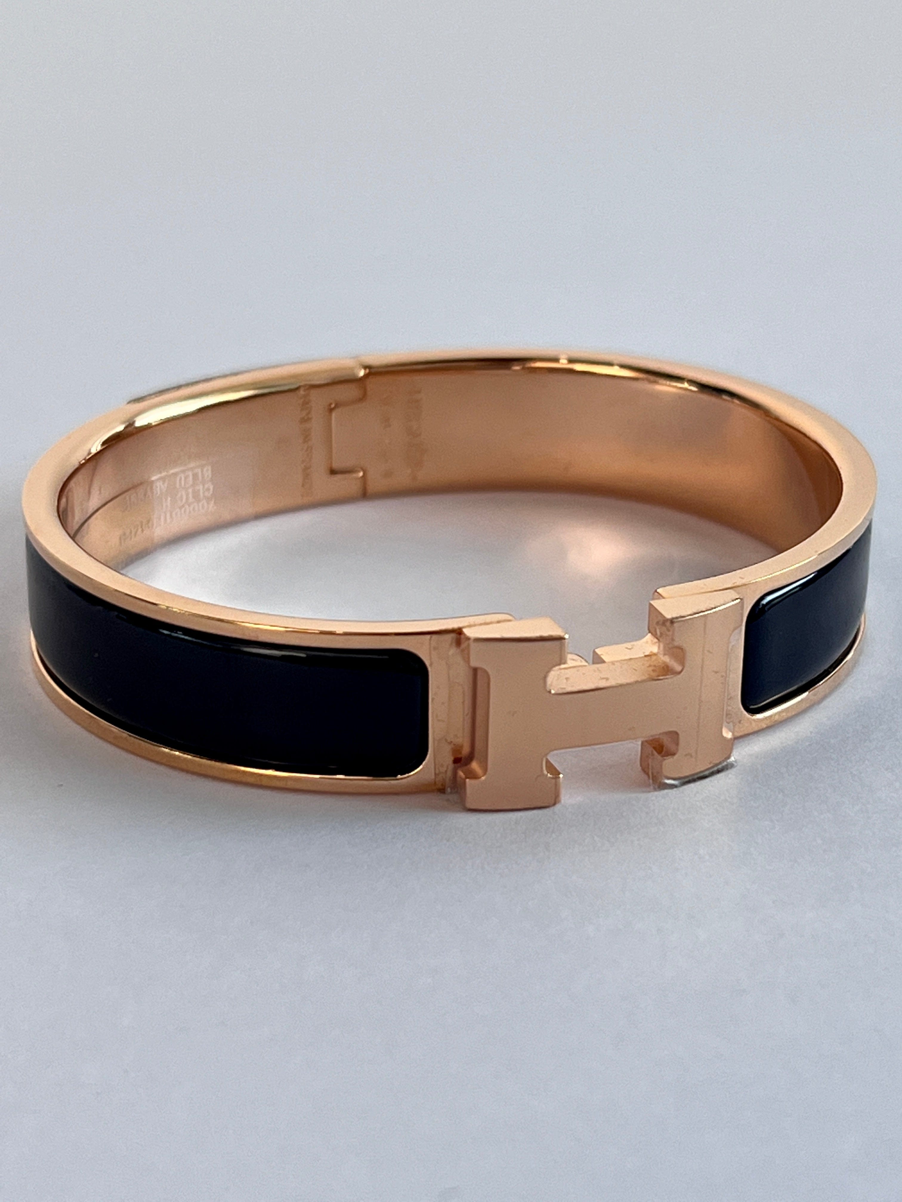 Hermès Hermes Clic H Blue Abyss Rosegold SKL1069