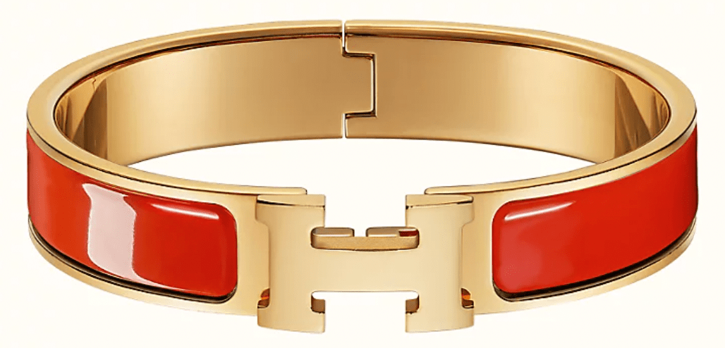 Hermès Hermes Clic H - Rouge Vif Gold PM SKL1118