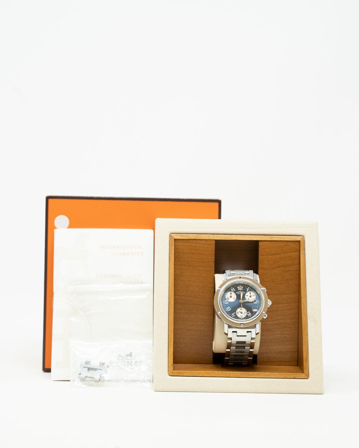 Hermès Hermès Clipper Watch Silver with PHW - AWL2661