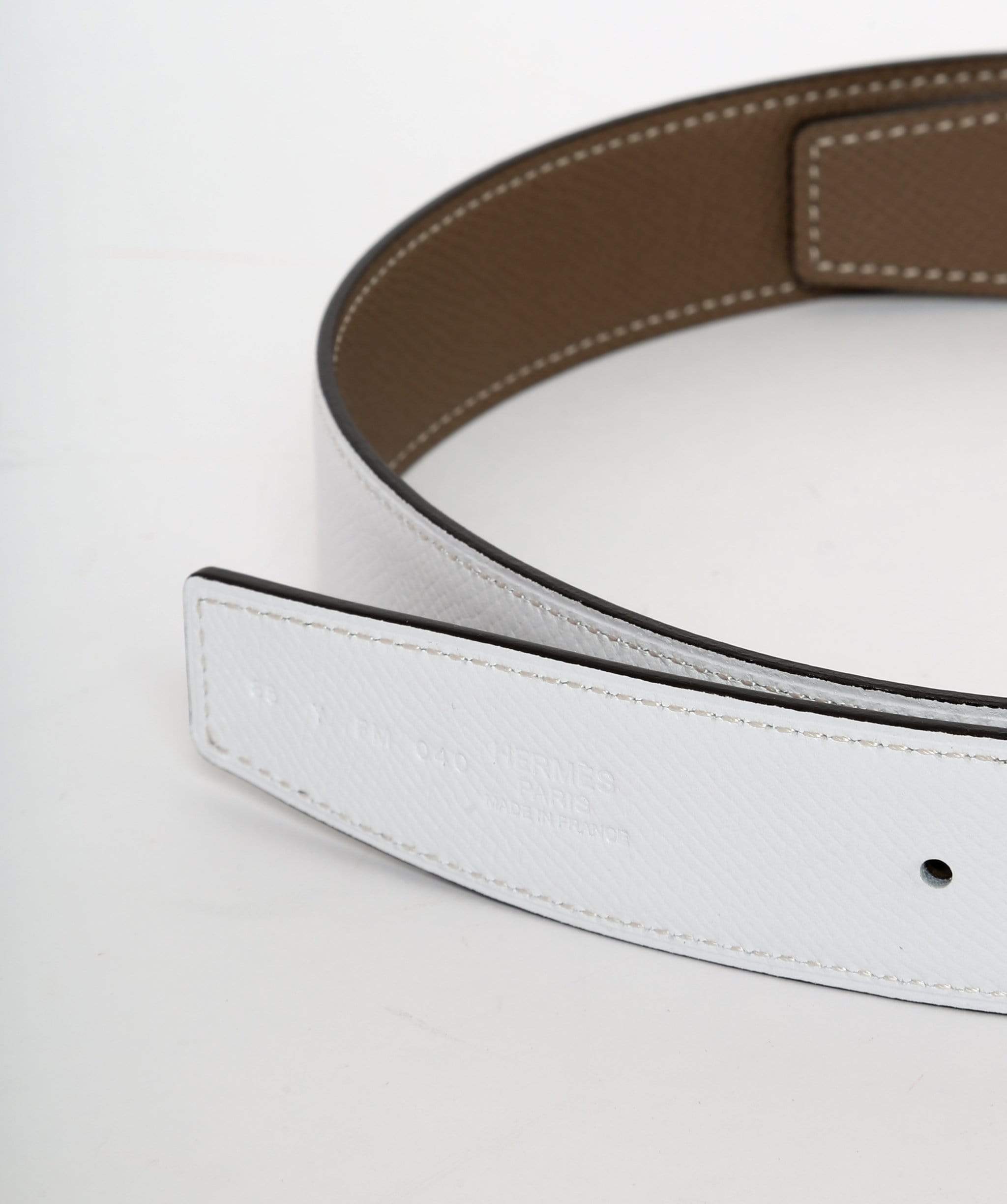 Hermès Hermes constance belt etoupe