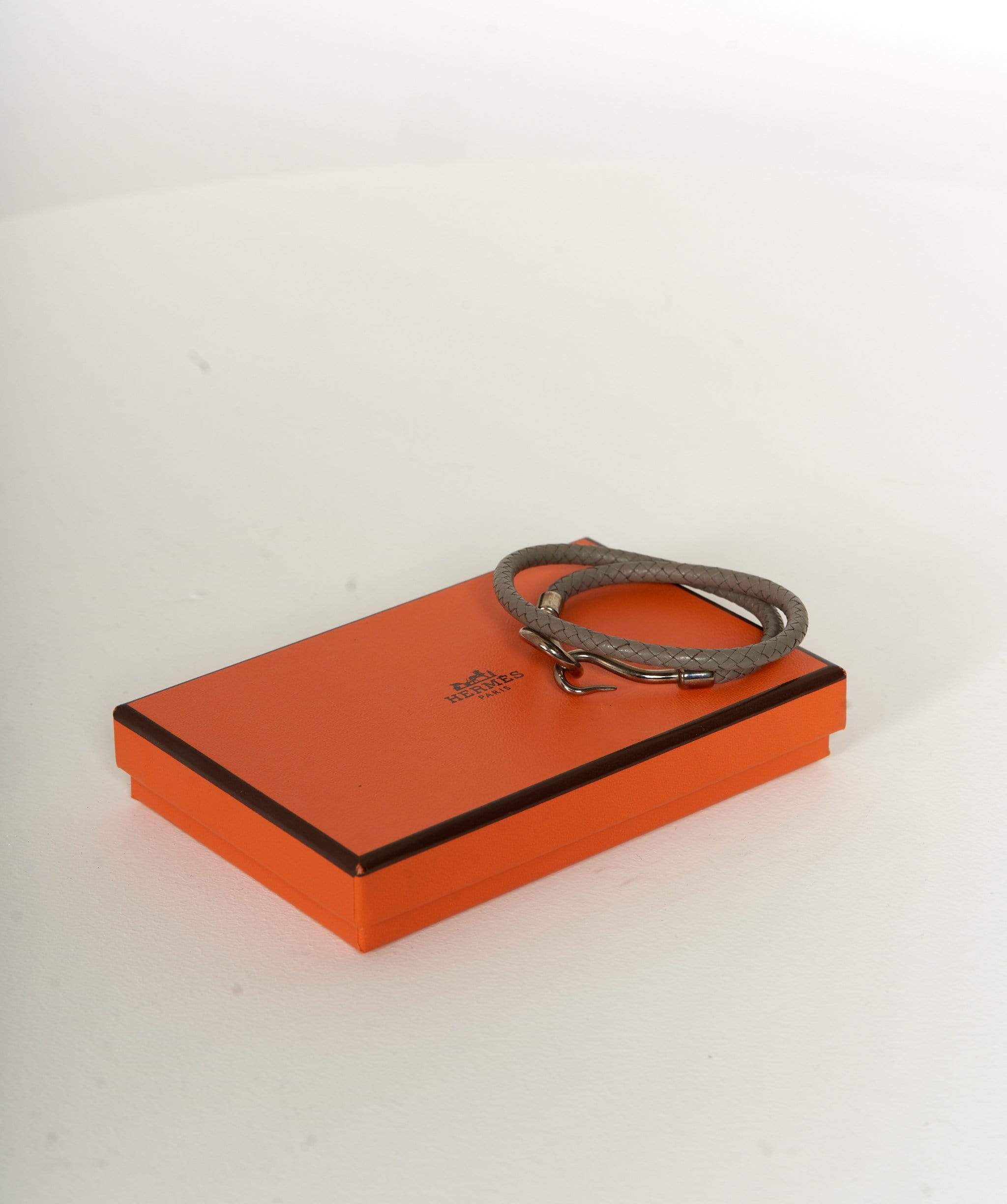 Hermès Hermes Double Tour Bangle with PHW - AWL1496