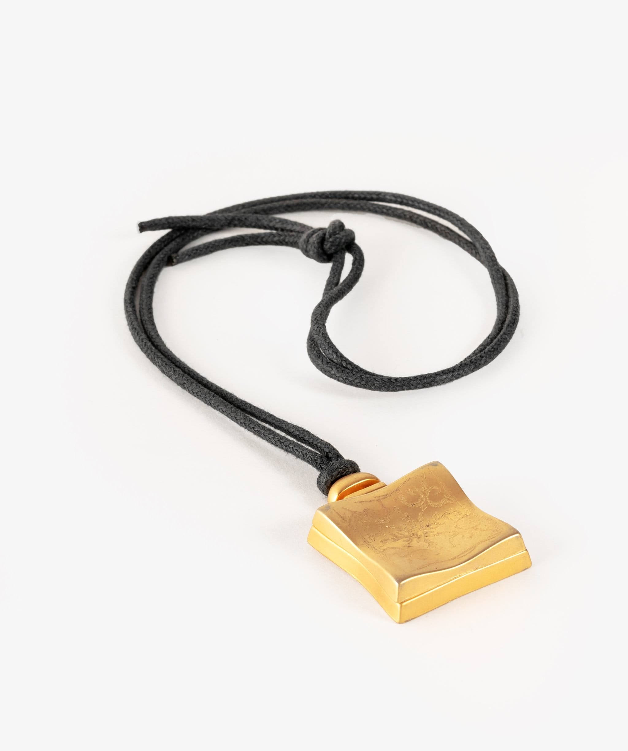 Hermès Hermès Gold Perfume Pendant