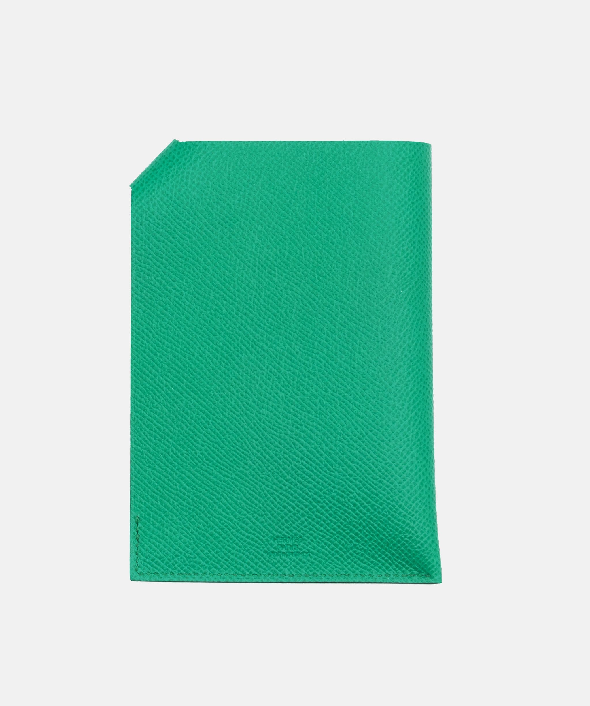 Hermès Hermes Green Passport Case RJL1029