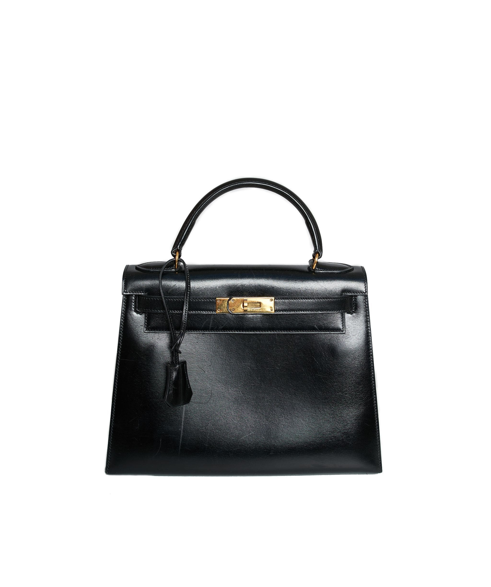 Hermès Hermes Kelly 28 Box Black