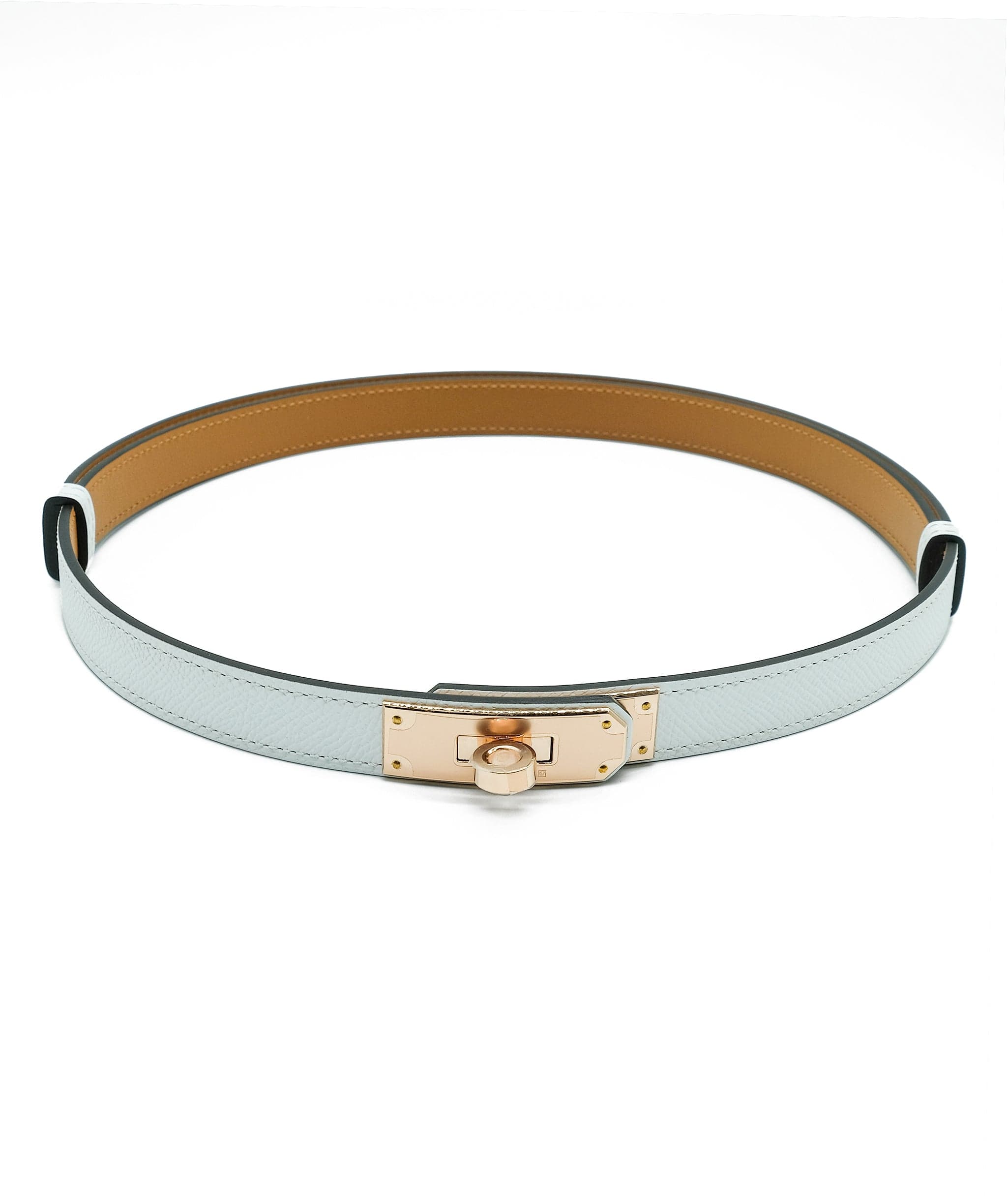 Hermès Hermes Kelly Belt White RGHW REC1174