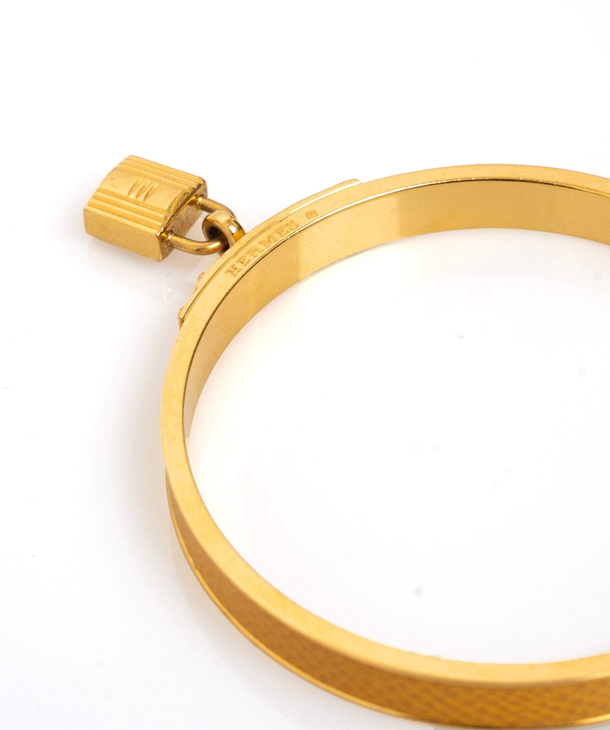 Hermès Hermès Kelly PadLock Bangle MW2430