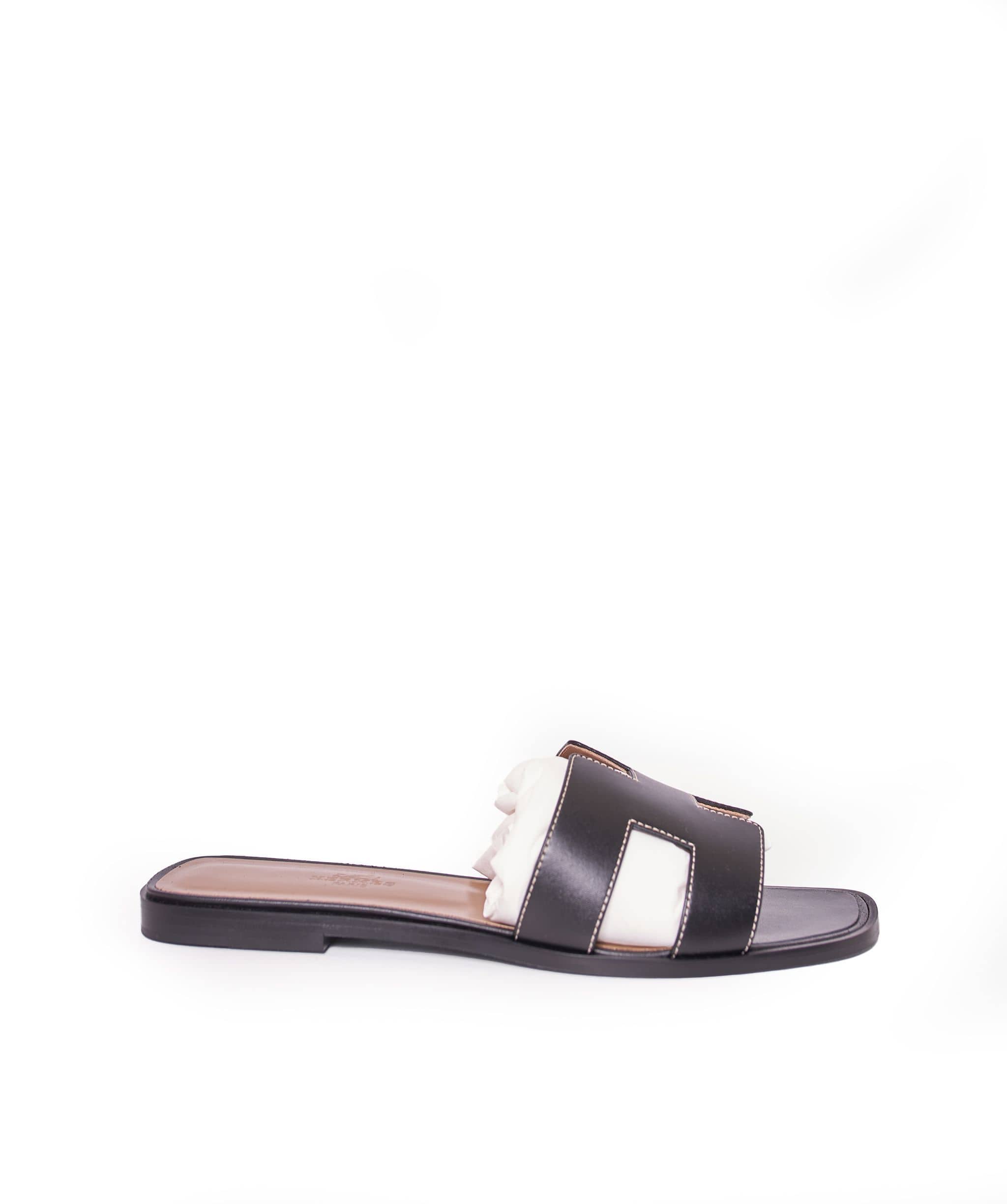 Hermès Hermes Oran Black sandals