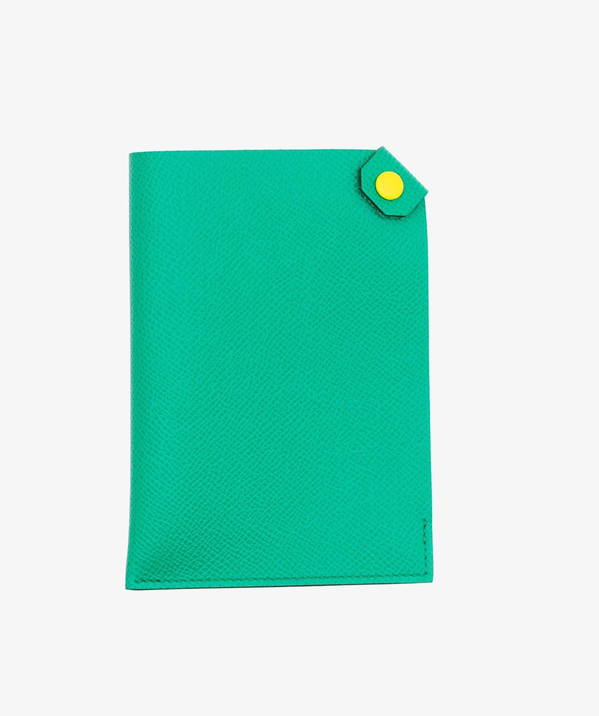 Hermès Hermes Passport Cover Green