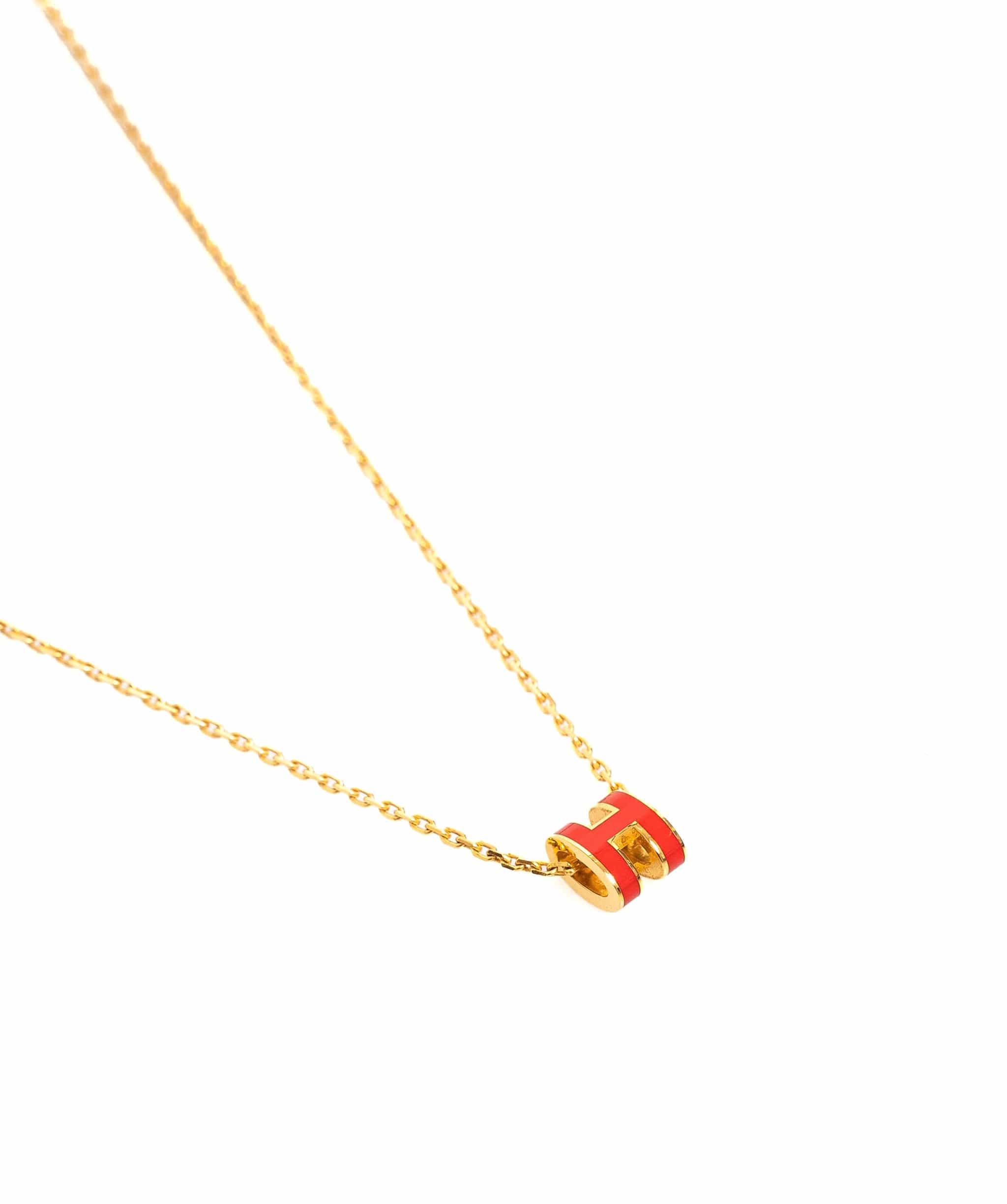 Hermès HERMES POP H GOLD NECKLACE AWL1719