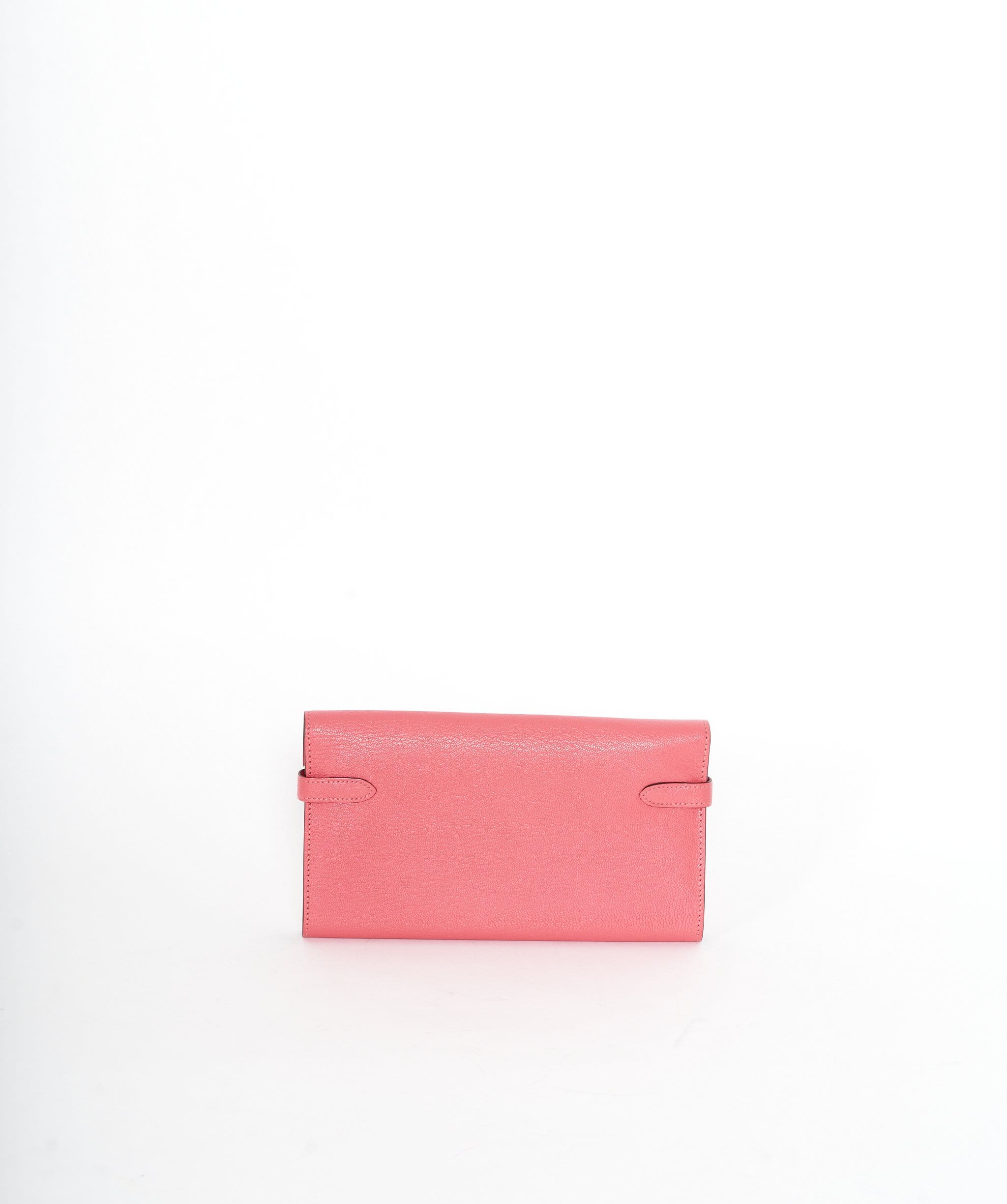 Hermès Hermes Rose lipstick kelly wallet