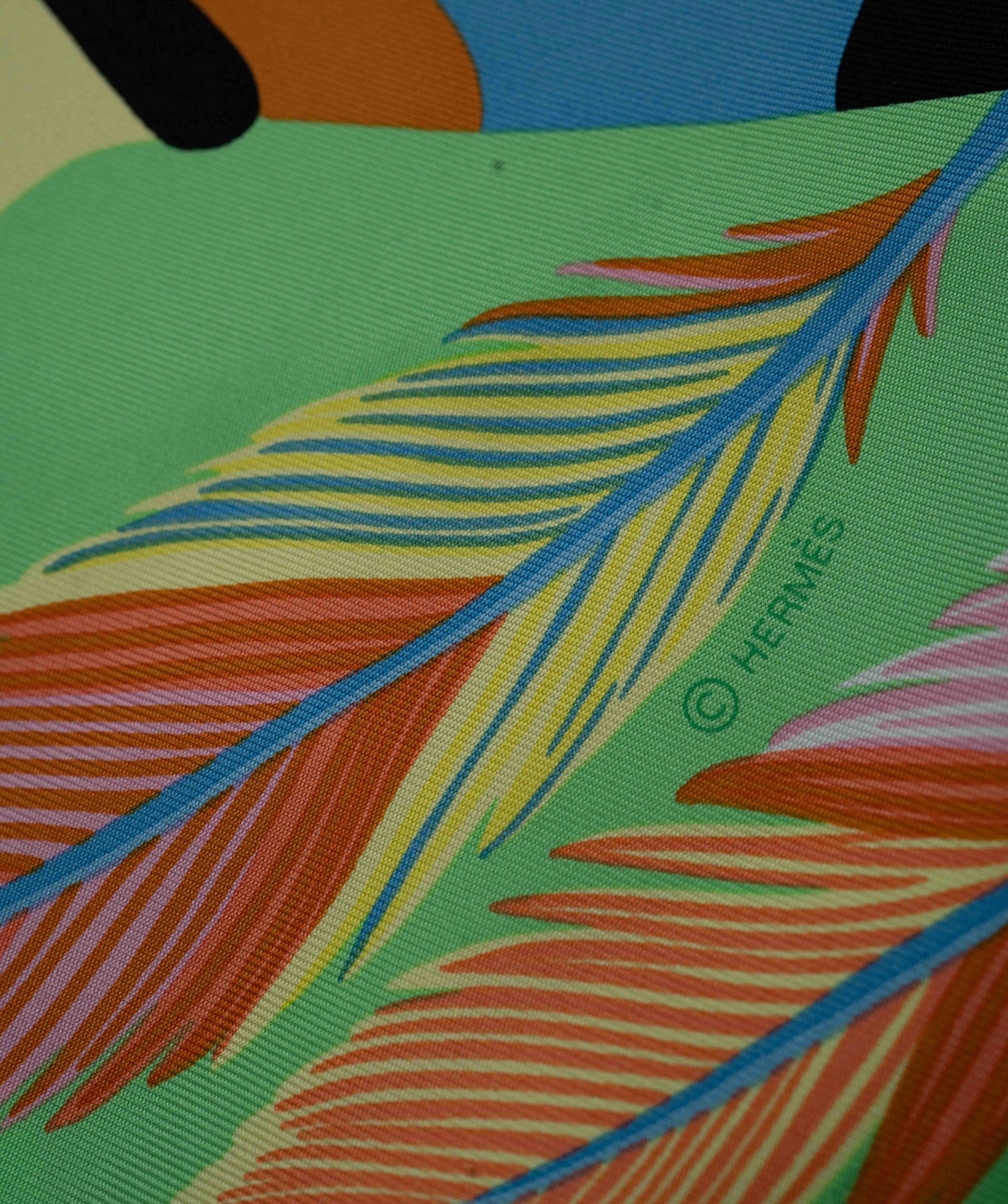 Hermès Hermès Scarf Toucans de Paradis ASC1336