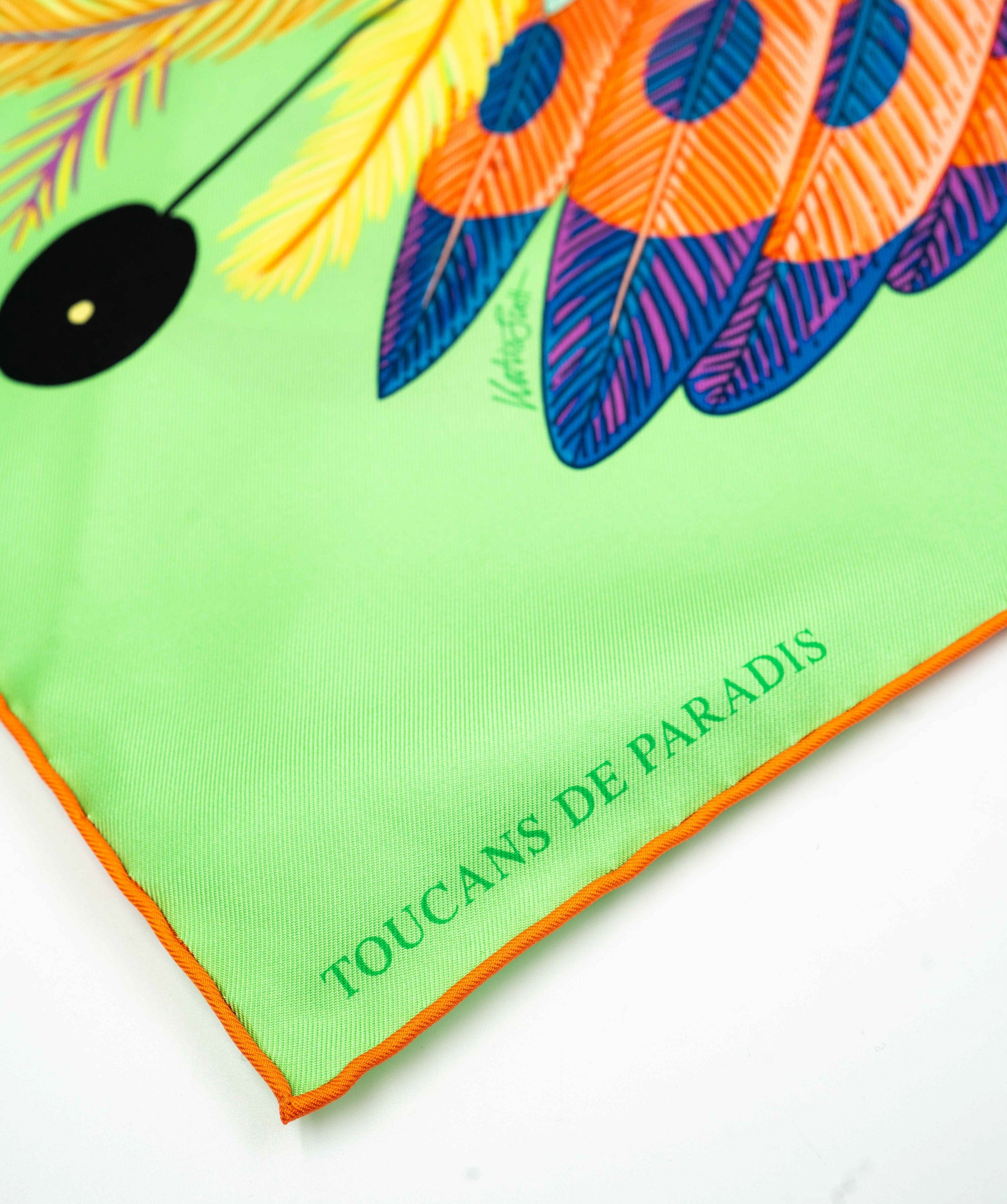 Hermès Hermès Scarf Toucans de Paradis ASC1336