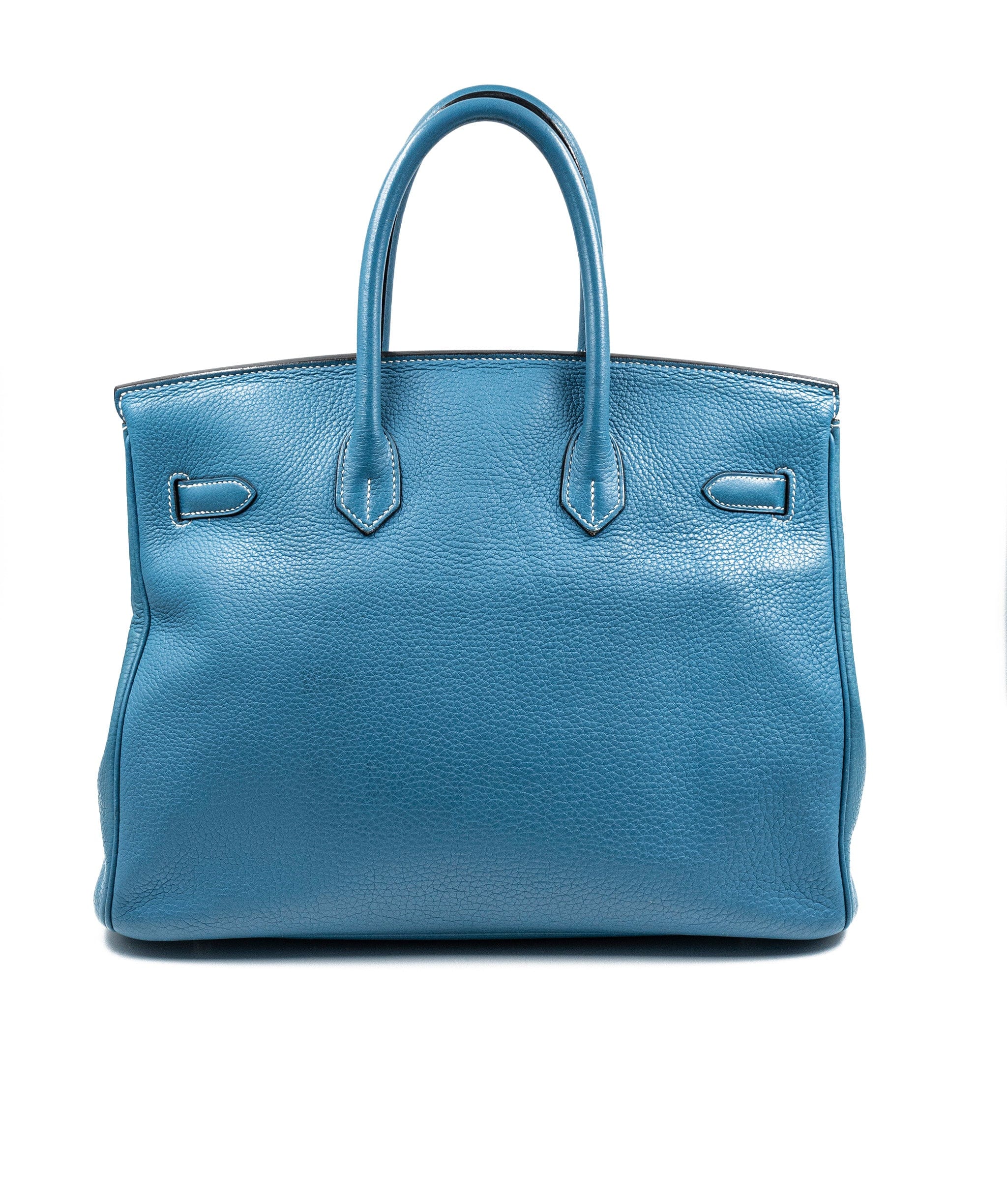 Hermès Preloved Hermes Birkin 35 Blue Jean with PHW - AWL4141