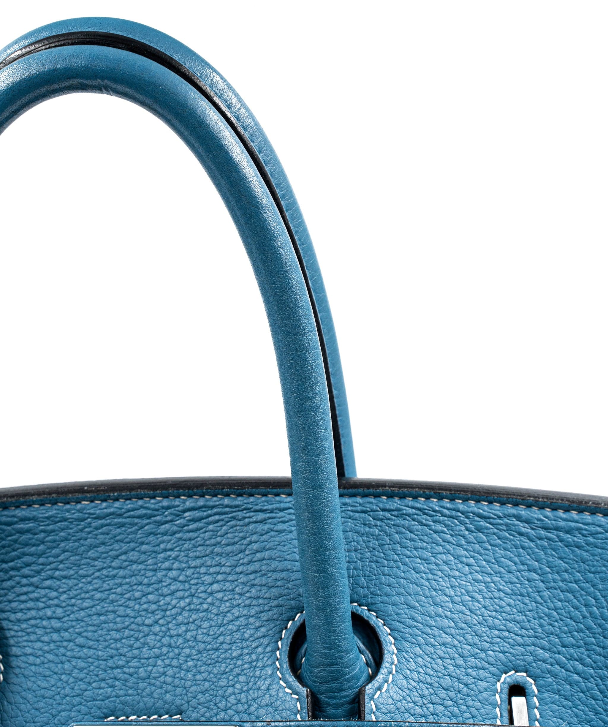 Hermès Preloved Hermes Birkin 35 Blue Jean with PHW - AWL4141