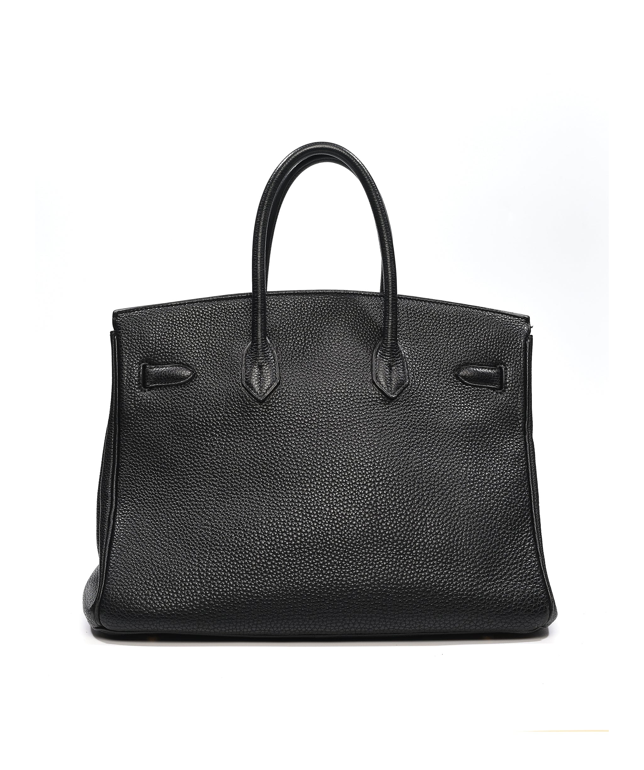 Hermès Birkin 35 Black Togo GHW #F SKL1095