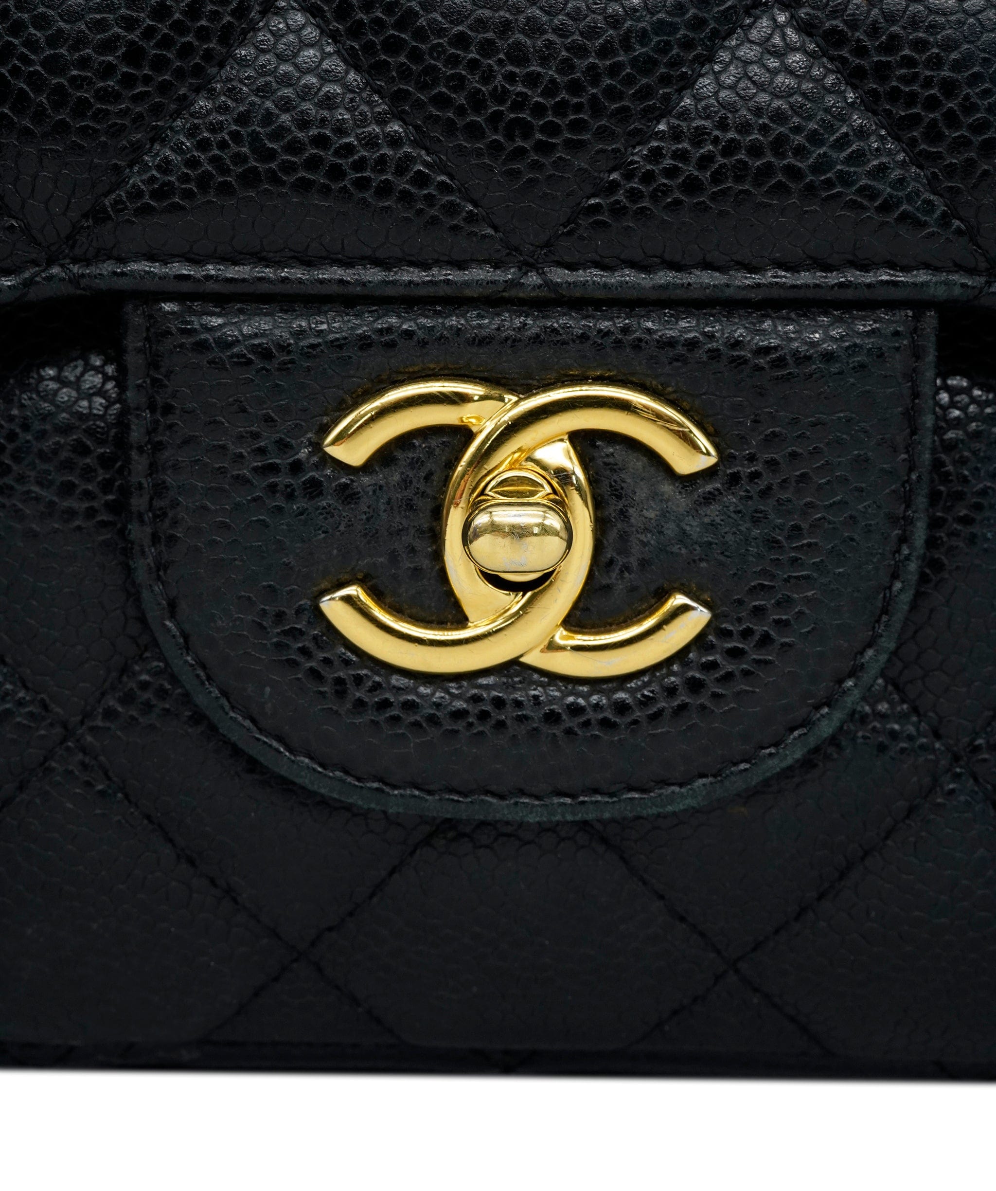 Hermès Chanel Caviar Caramel Maxi  - AGL2016