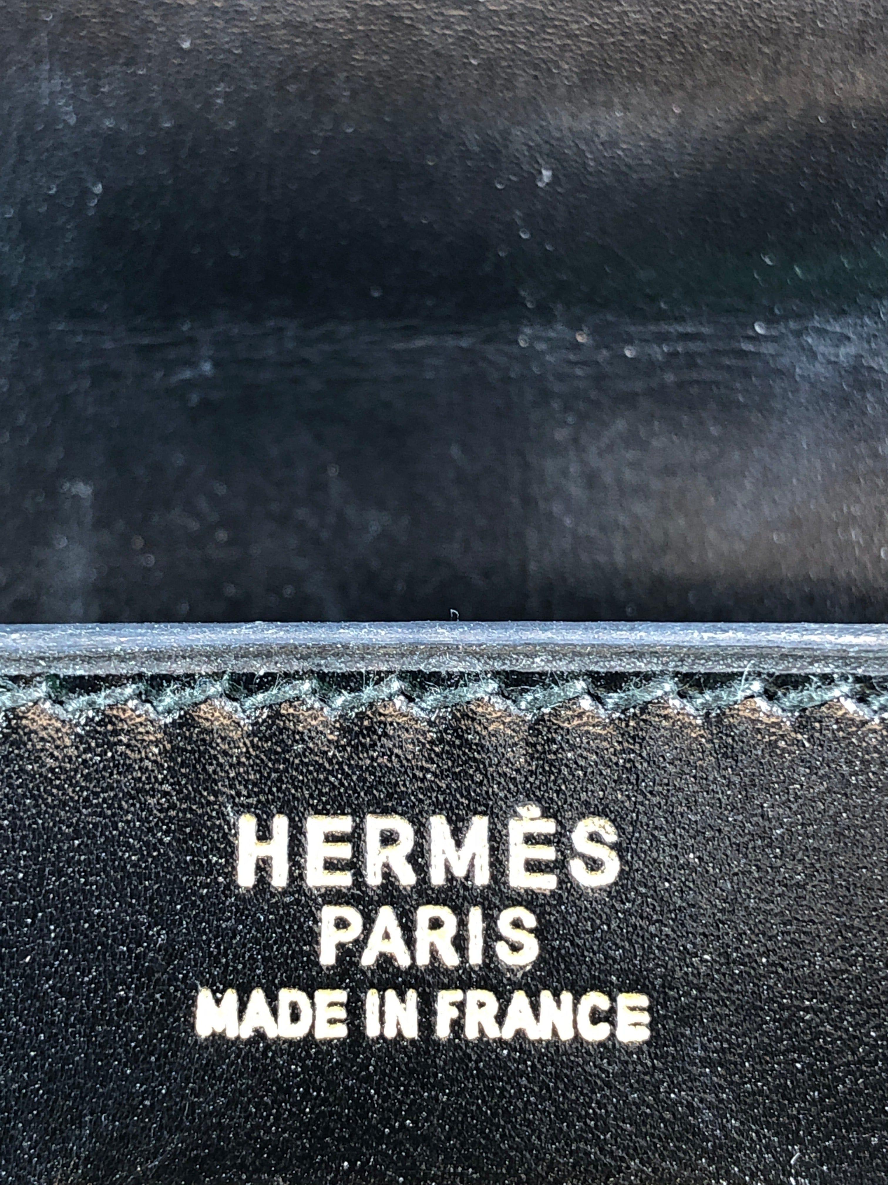 Hermès Helmes Kelly 32 Black Calf O 20 Handbag With Stamp... PXL1360