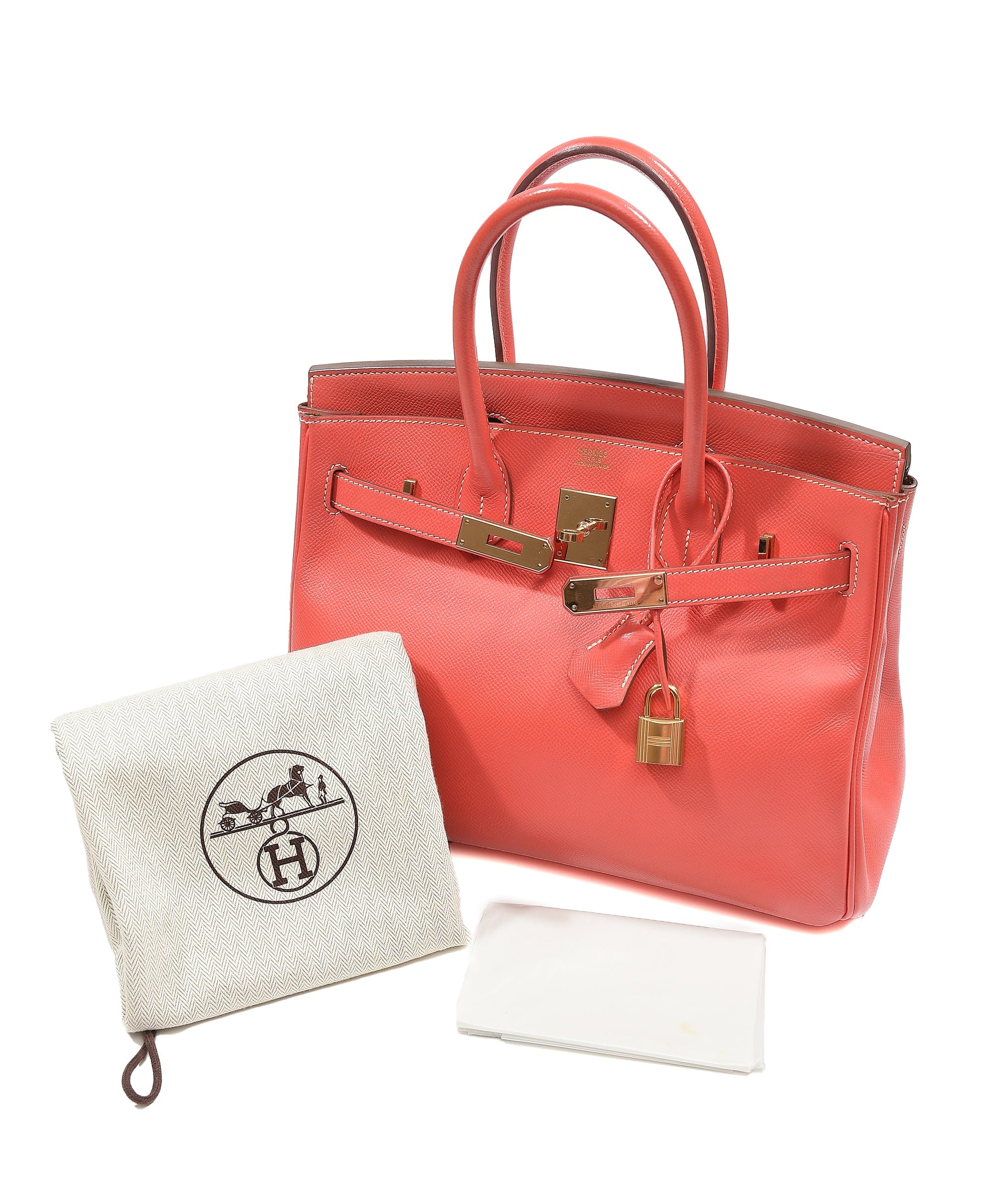 Hermès Hermès B30 Candy Rose Jaipur Epsom PHW ASL3153