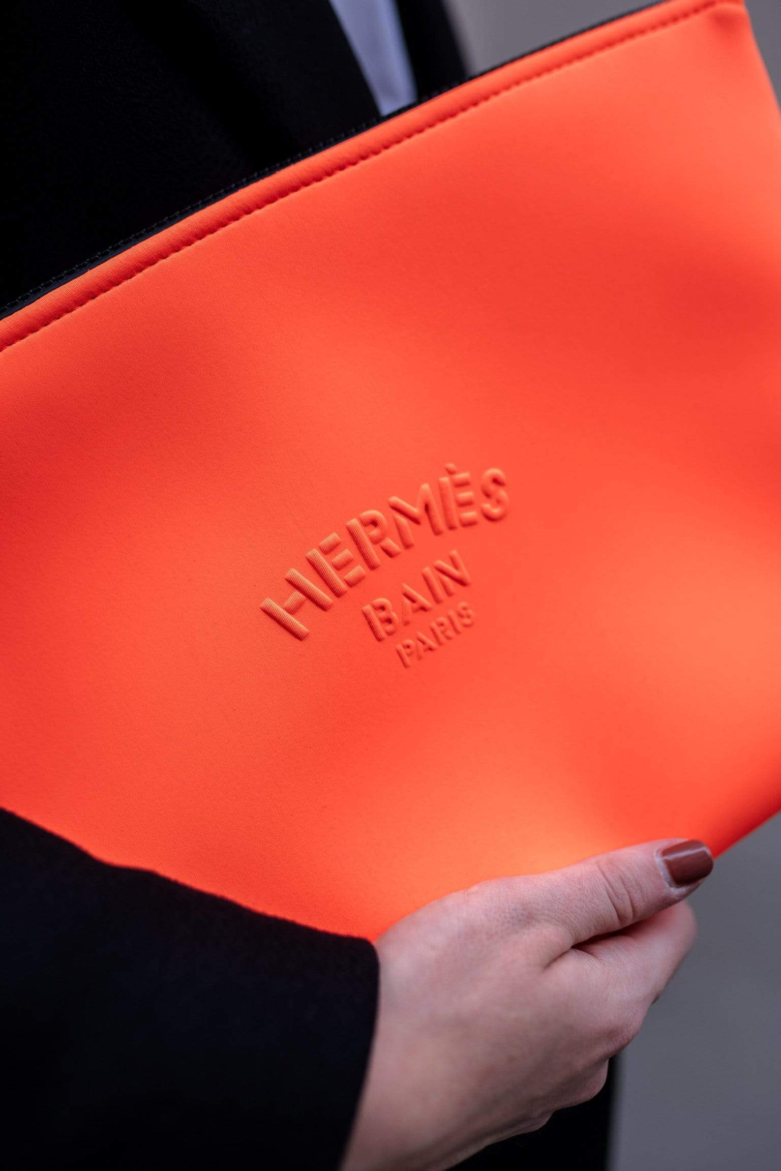 Hermès Hermès Bain Jaguar Quetzal Neobain case, medium model ADL1562