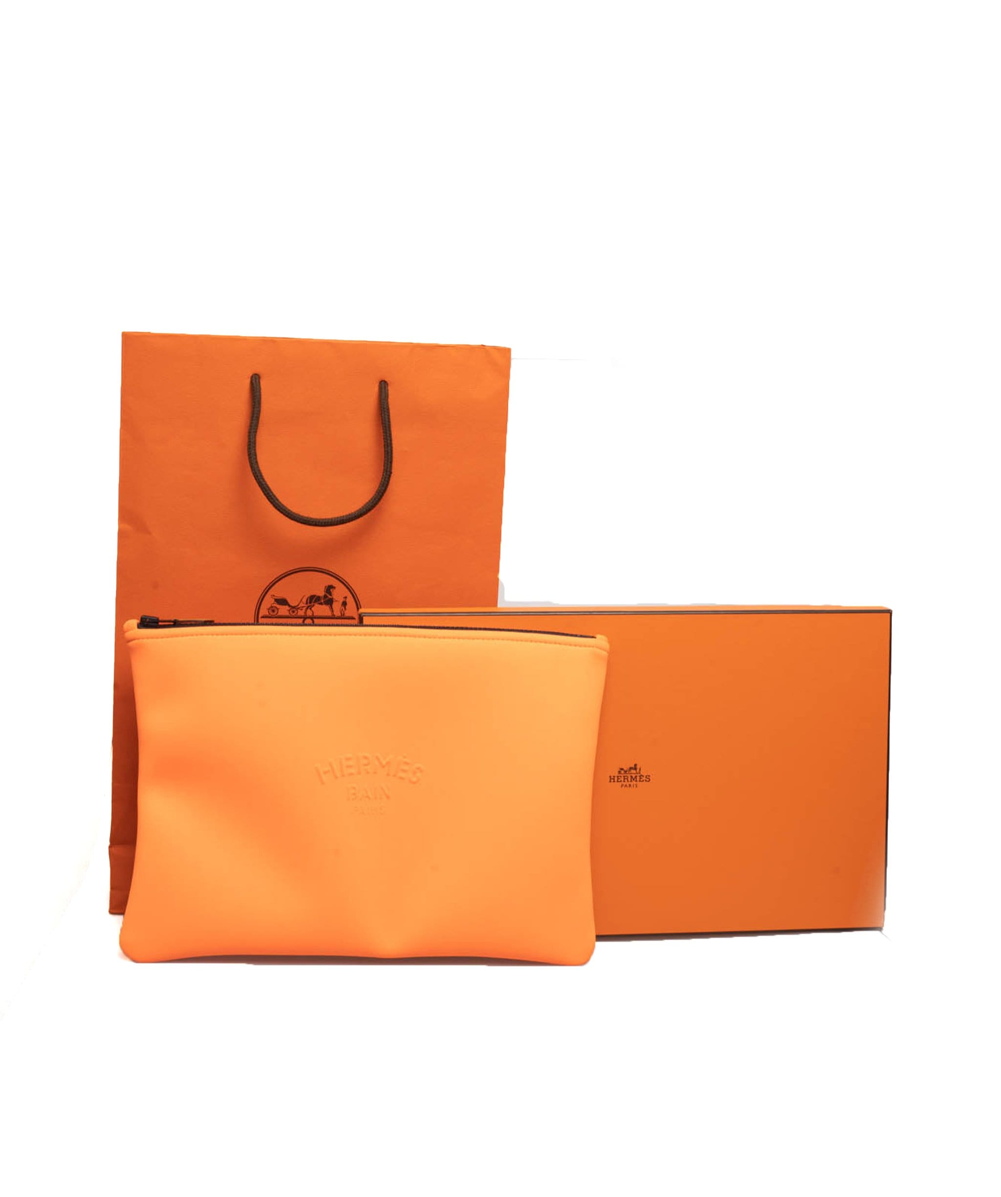 Hermès Hermès Bain Jaguar Quetzal Neobain case, medium model ADL1562