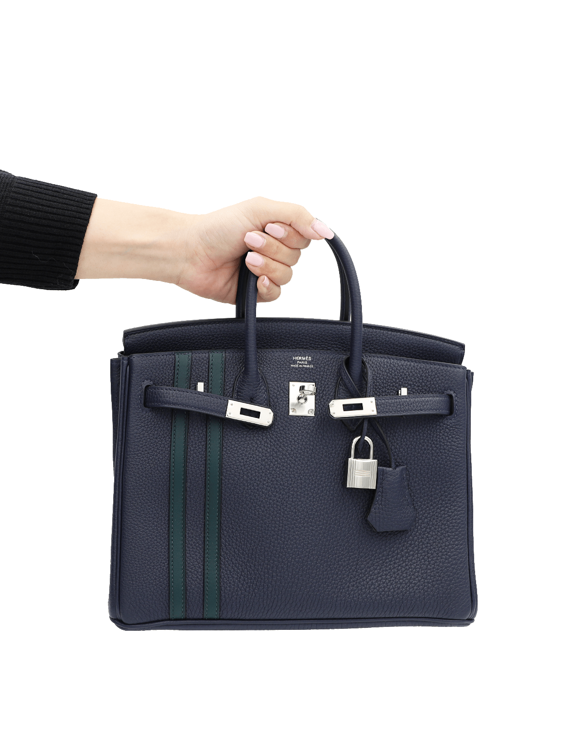 Hermès Hermès Birkin 25 Officier Blue Nuit PHW - ASL2239