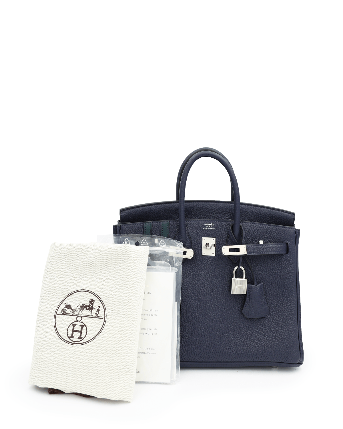 Hermès Hermès Birkin 25 Officier Blue Nuit PHW - ASL2239