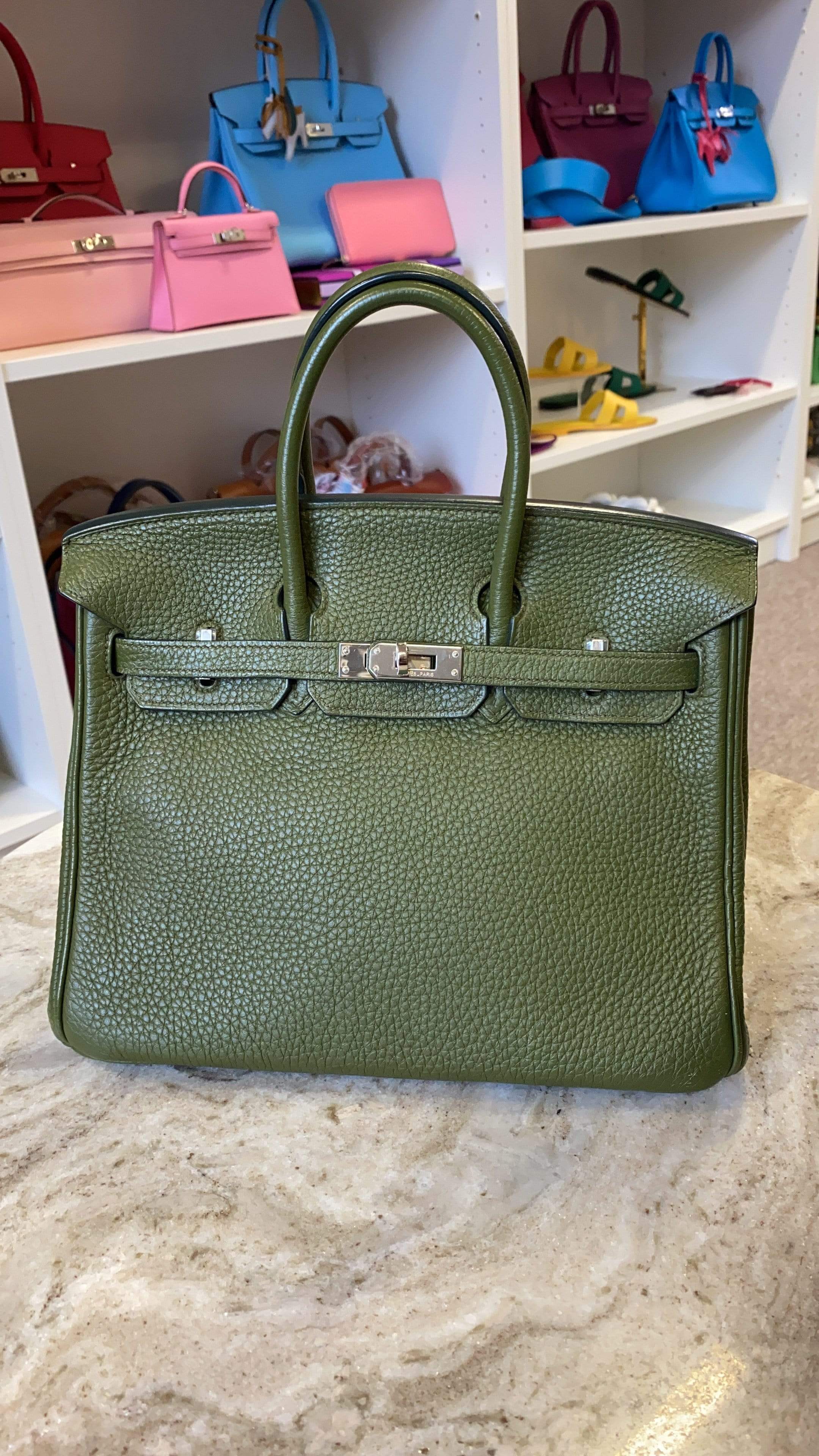 Hermès Hermès Birkin 25 Togo Canope PHW AGC1011