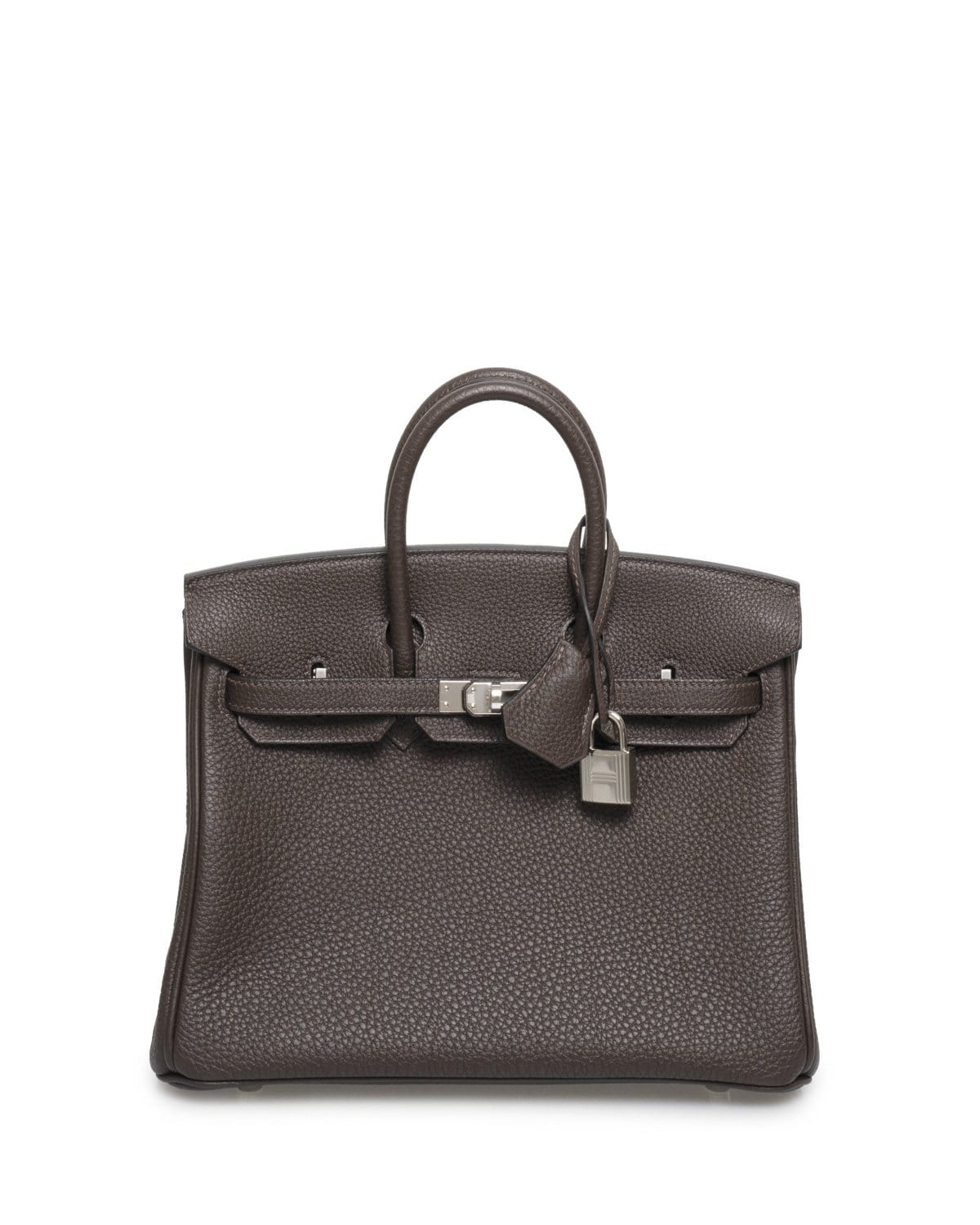 Hermès Hermes Birkin 25 Verso Ebene  Togo & Gold PHW - AGL1383