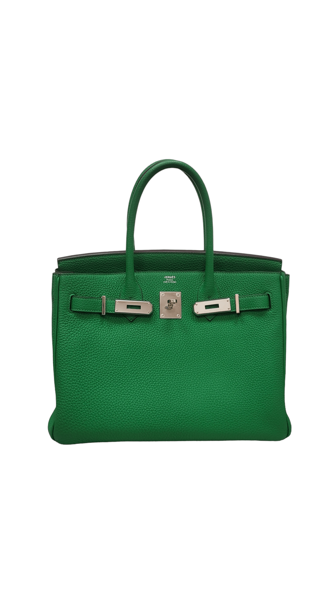 Hermès Hermes Birkin 30 Bamboo Togo PHW #R SKL1532