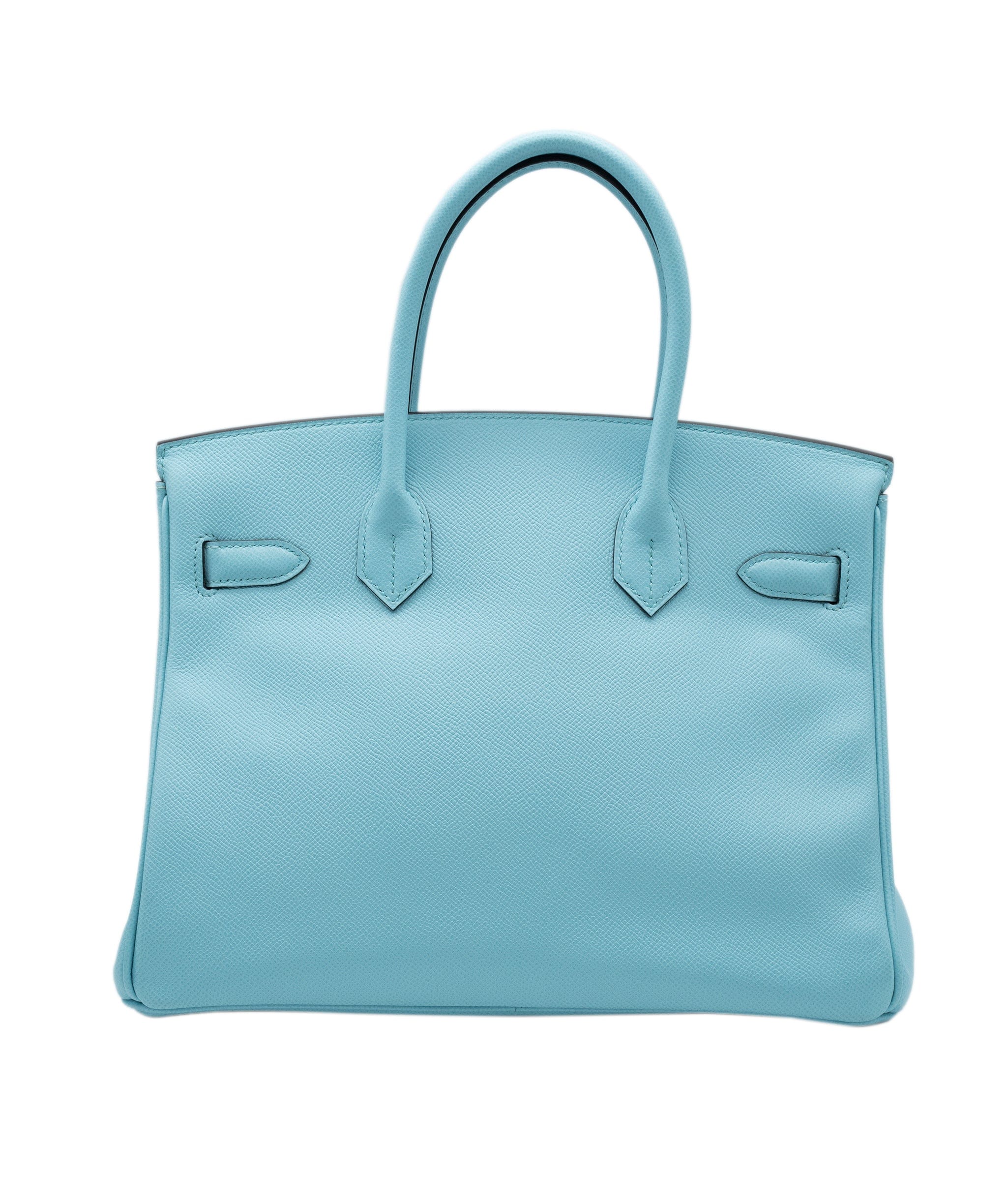 Hermès Hermes Birkin 30 Blue Atoll Epsom GHW #T SKL1448