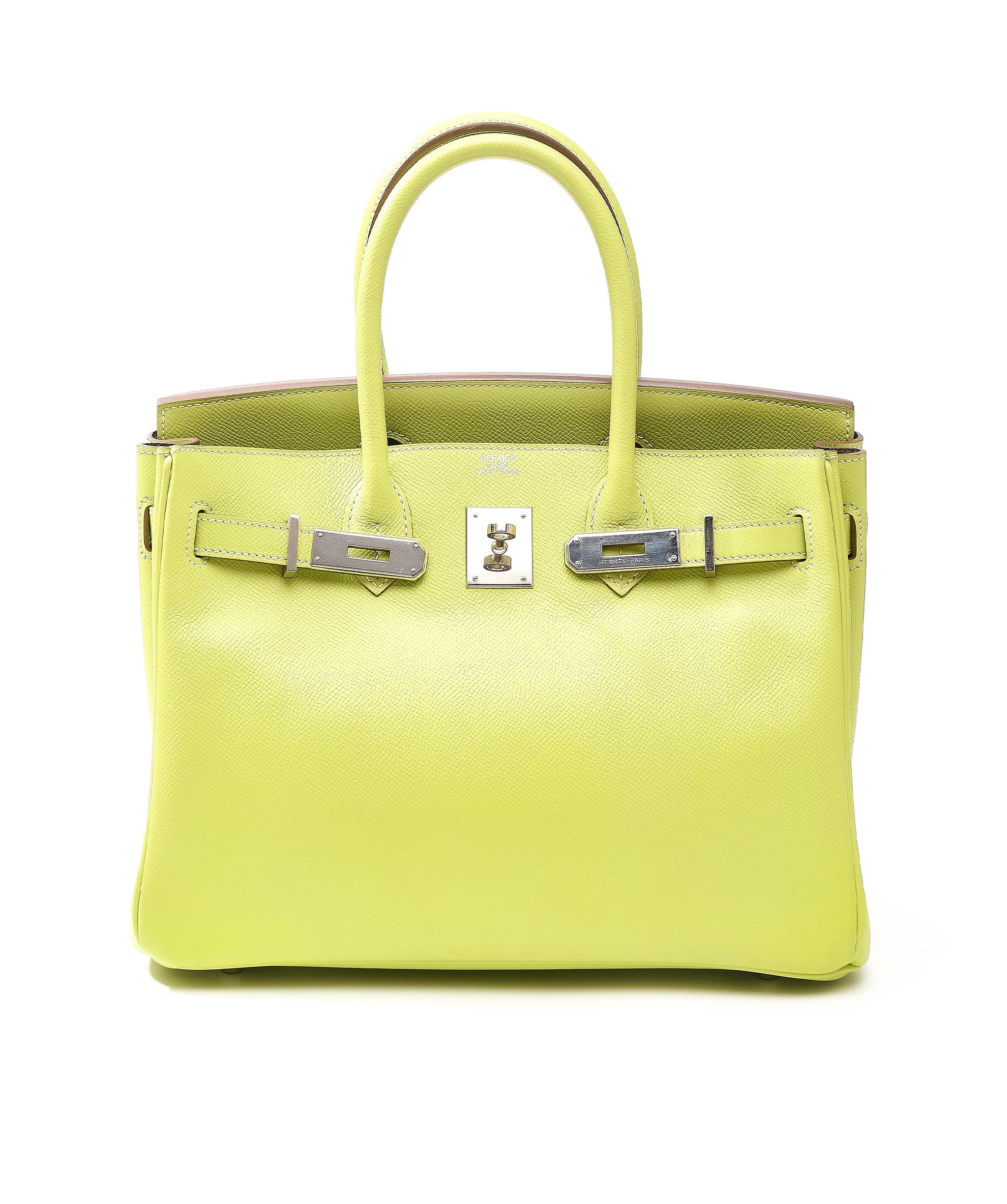 Hermès Hermès Birkin 30 Candy Kiwi Epsom Phw #O ASL3194